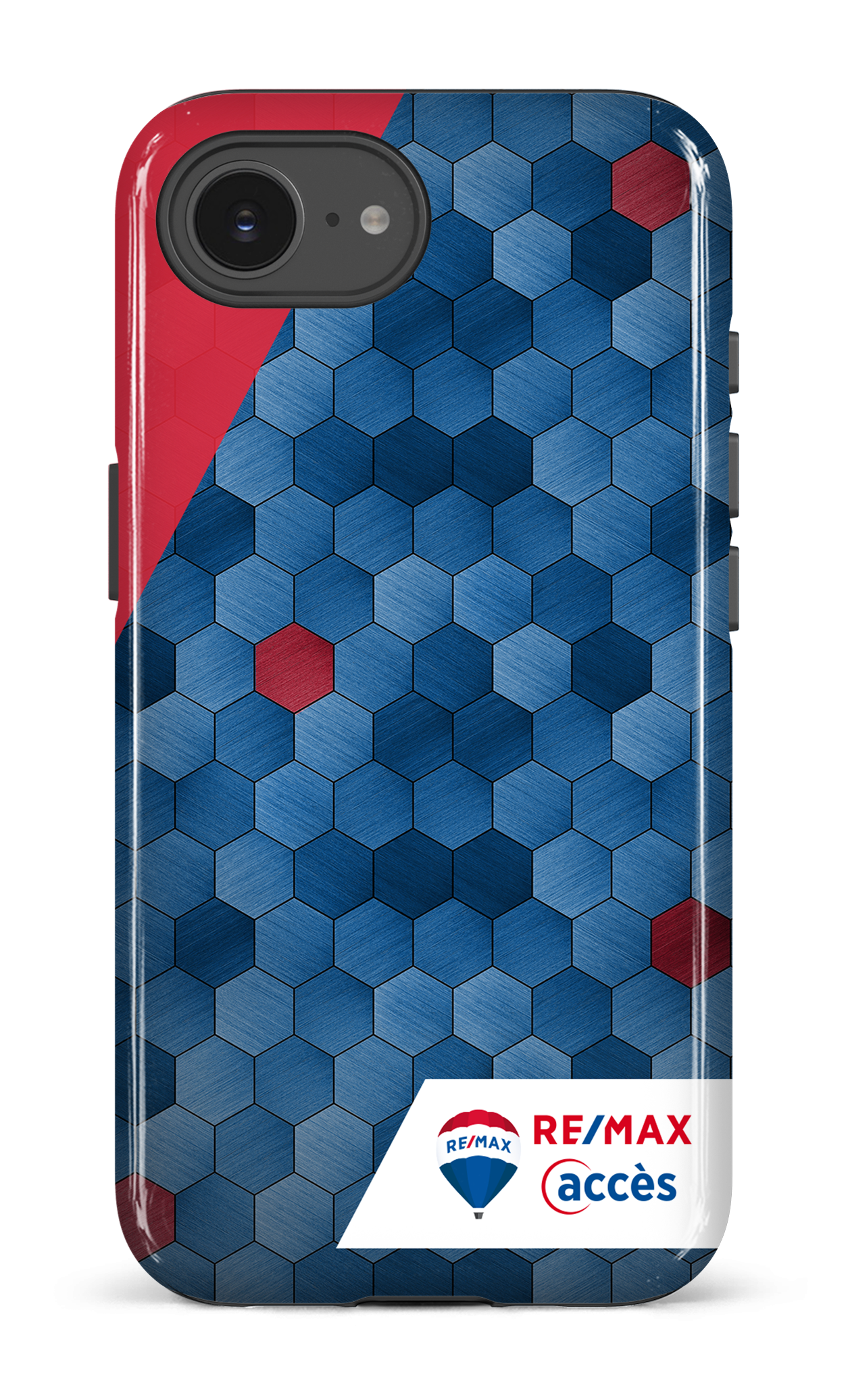 IPhone 16 E Impact Case Exagones texturés -