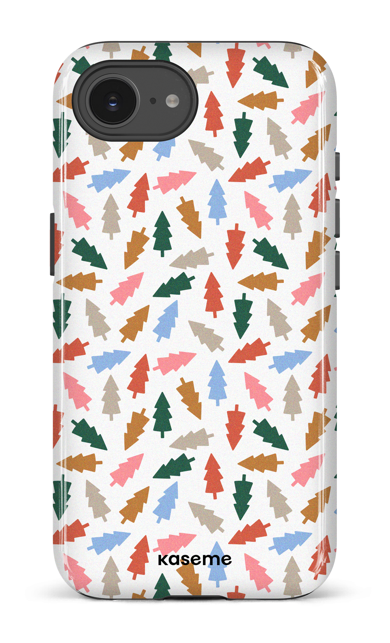 IPhone 16 E Impact Case Fir Trees -