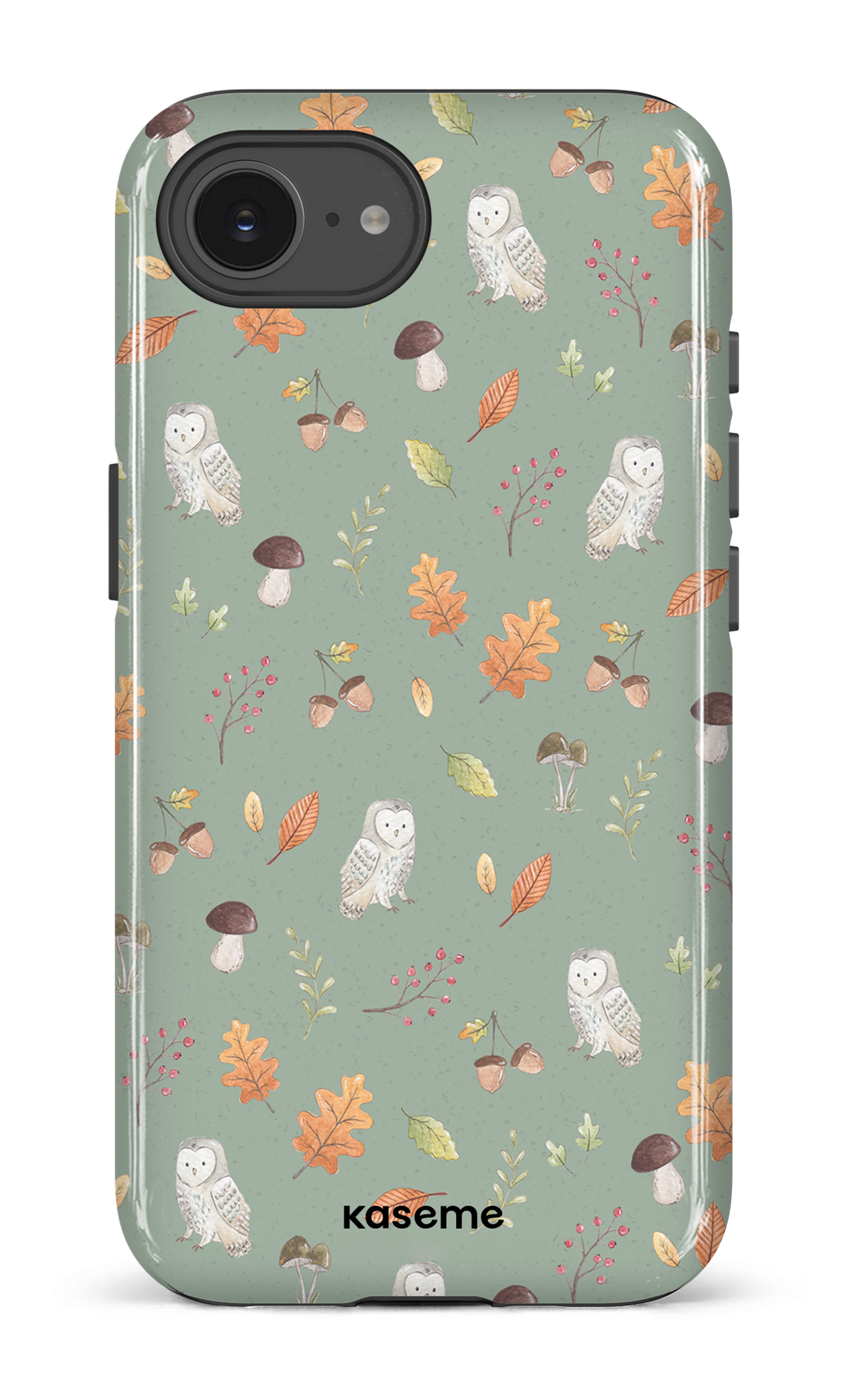 IPhone 16 E Impact Case Foliage green -