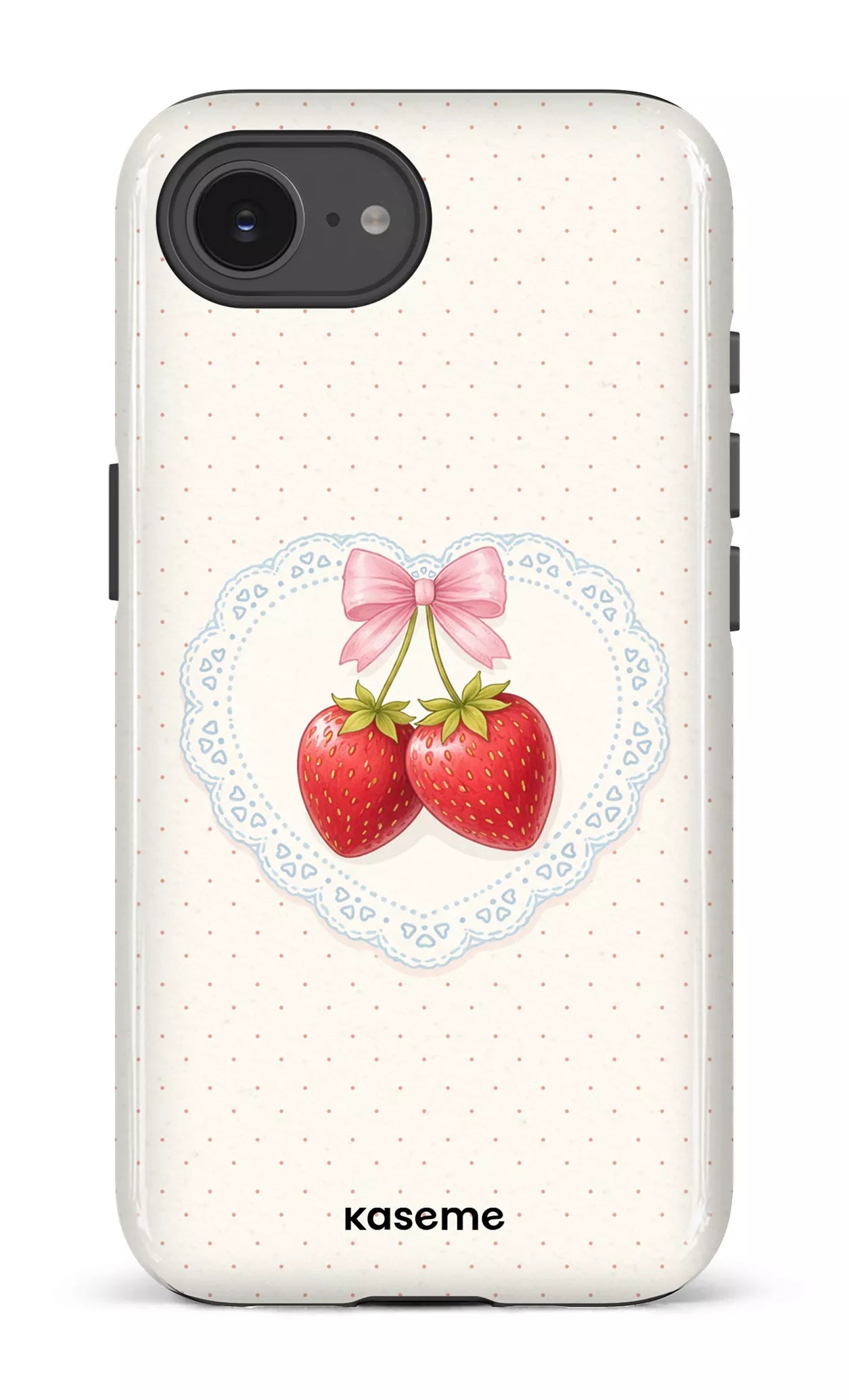 IPhone 16 E Impact Case Fresa Lace -
