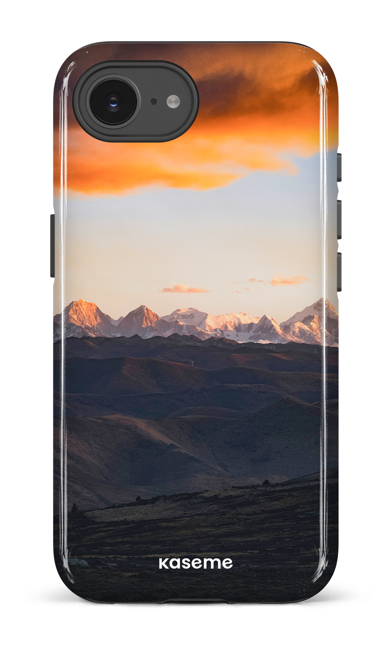 IPhone 16 E Impact Case Golden Peaks -