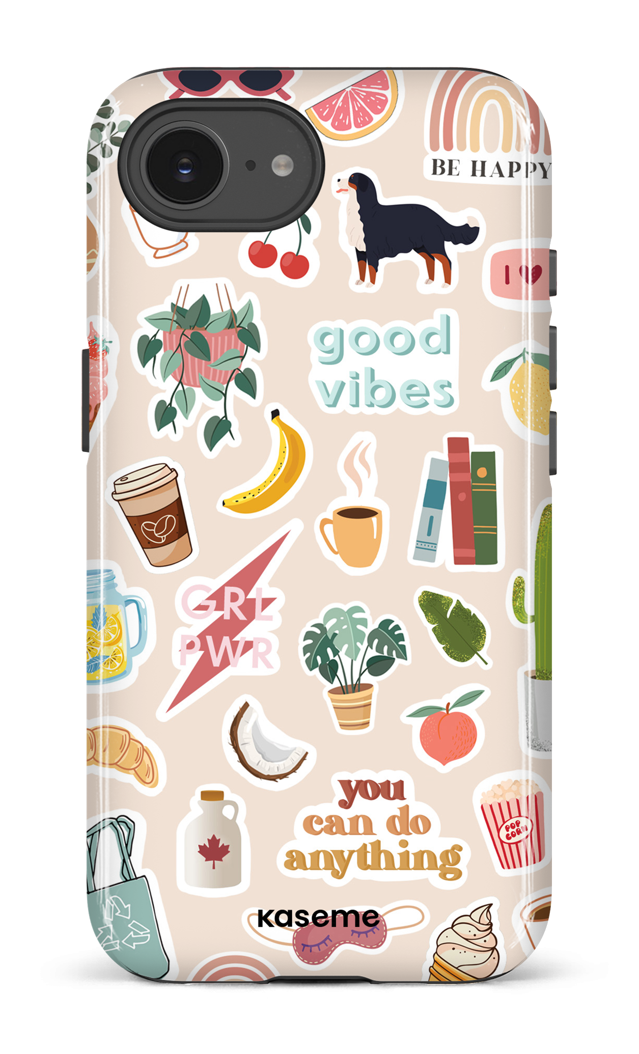 IPhone 16 E Impact Case Good vibes -