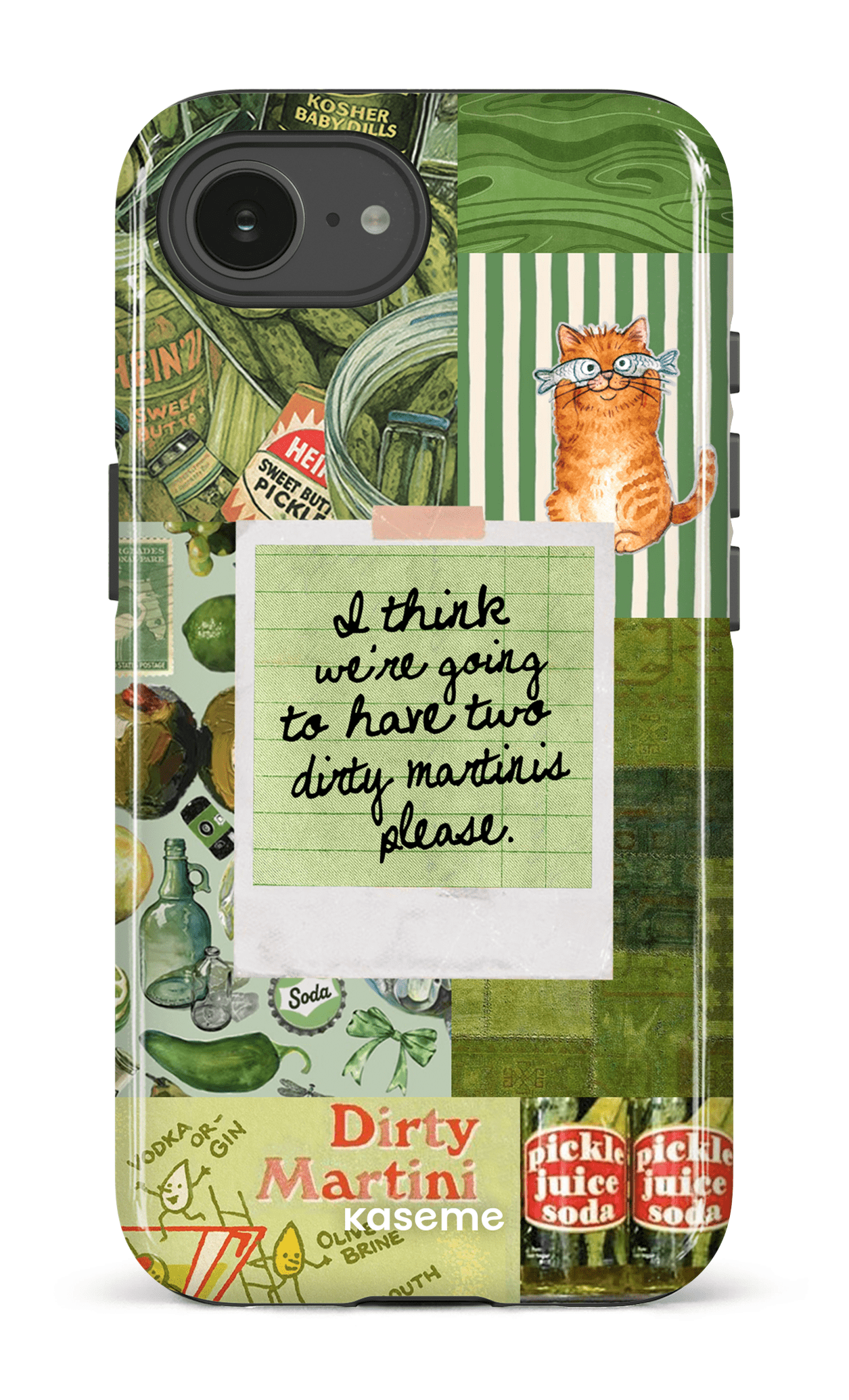 IPhone 16 E Impact Case Green Hour -