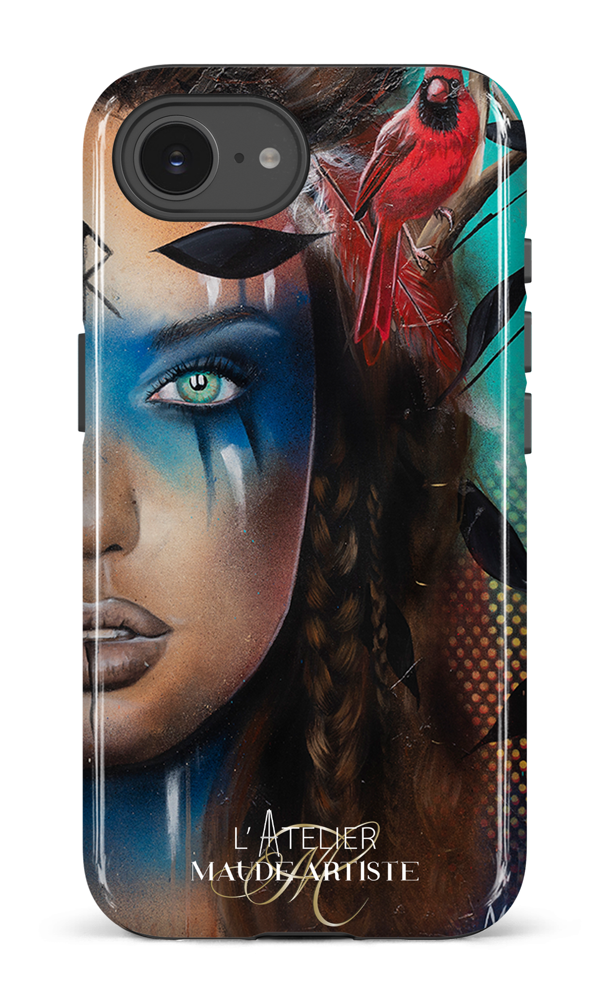 IPhone 16 E Impact Case Guerrières by Maude -