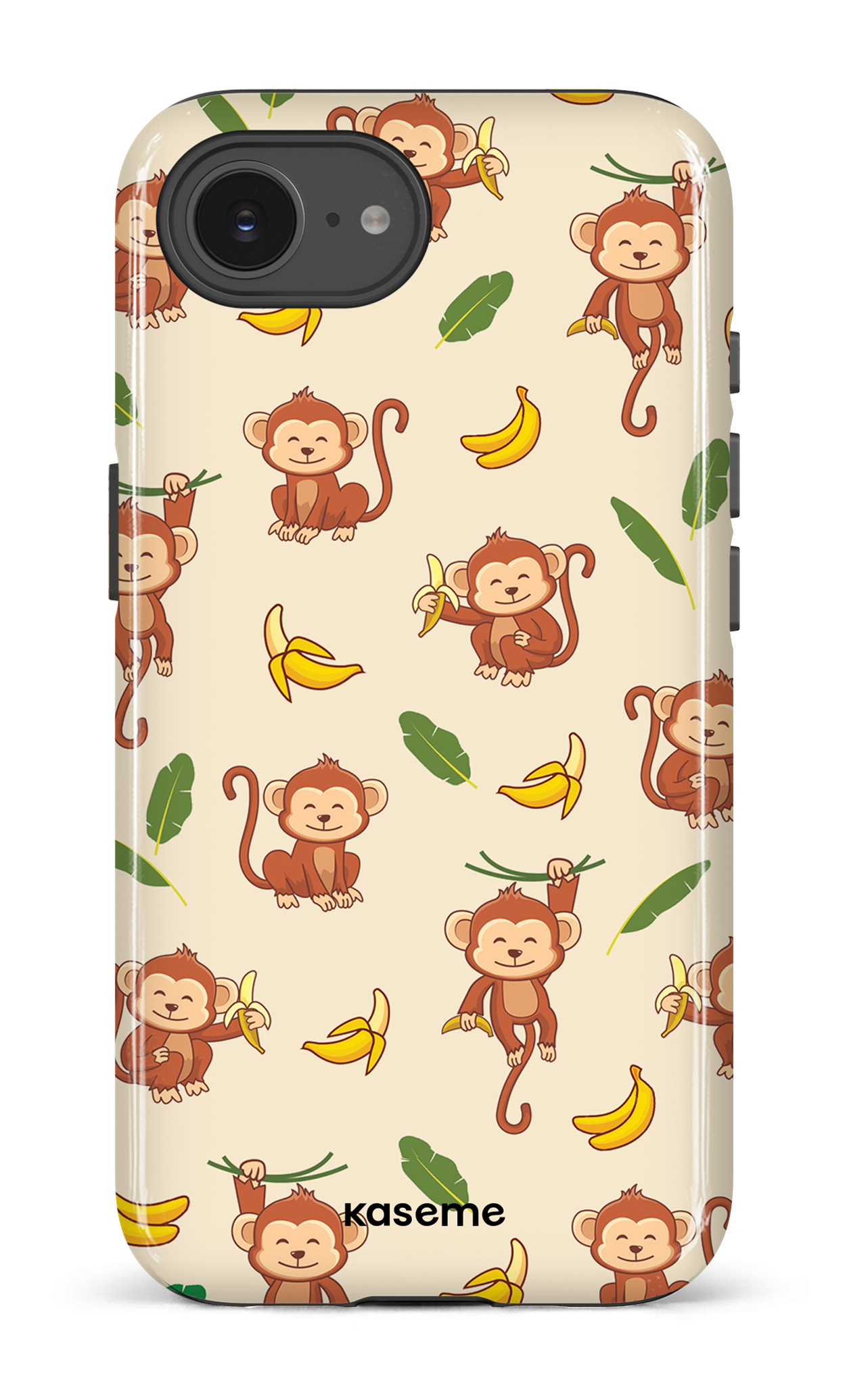 IPhone 16 E Impact Case Happy Monkey -