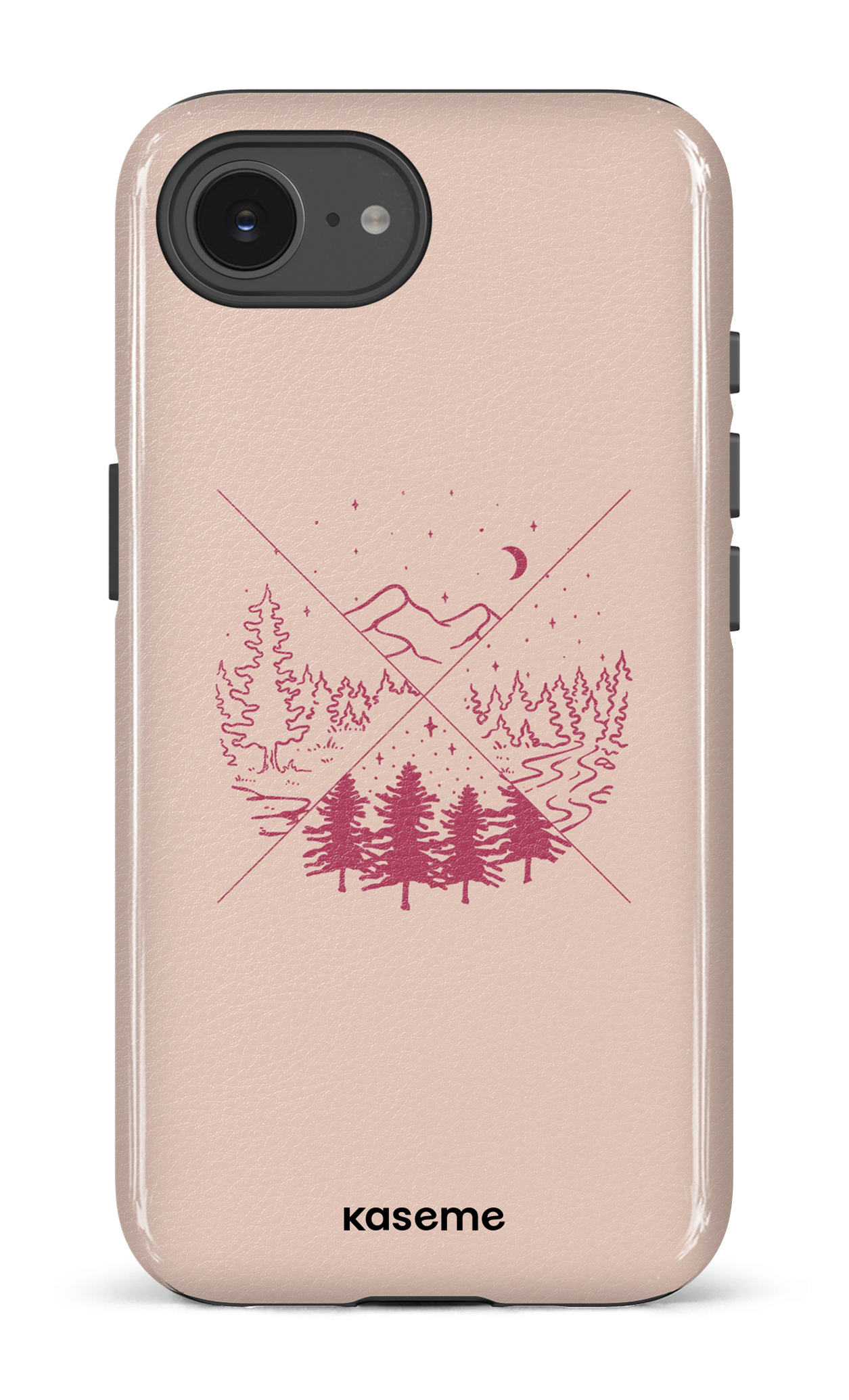 IPhone 16 E Impact Case Hike magenta -