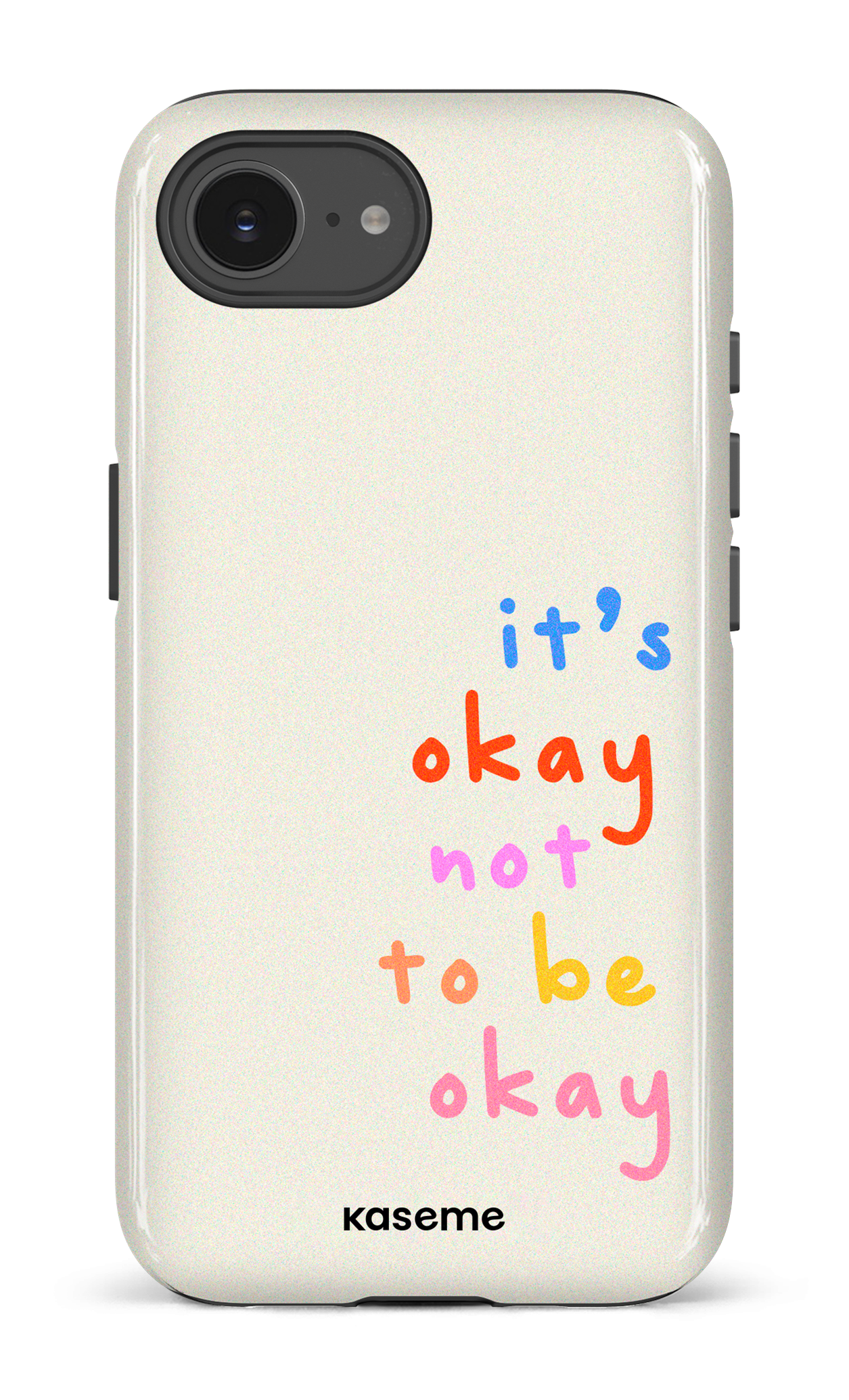 IPhone 16 E Impact Case It's okay not to be okay -
