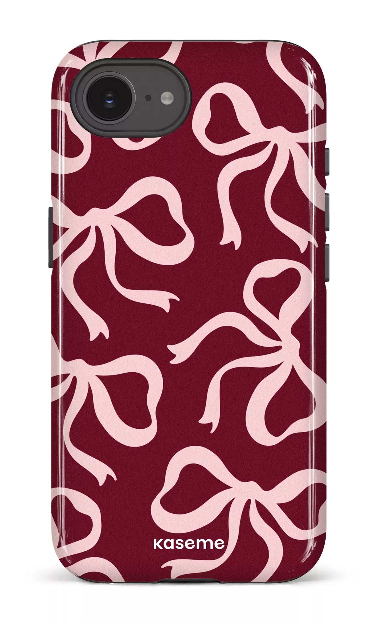 IPhone 16 E Impact Case Lace Burgundy & Pink -