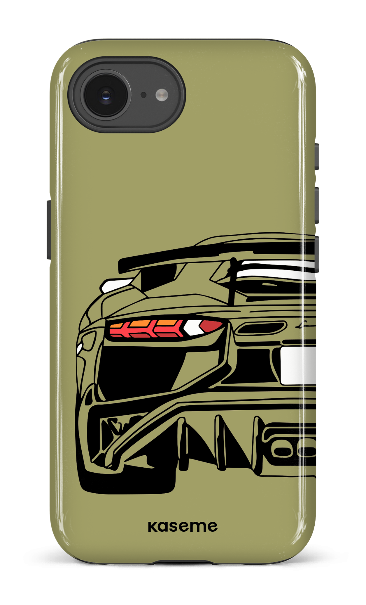 IPhone 16 E Impact Case Lambo Green -