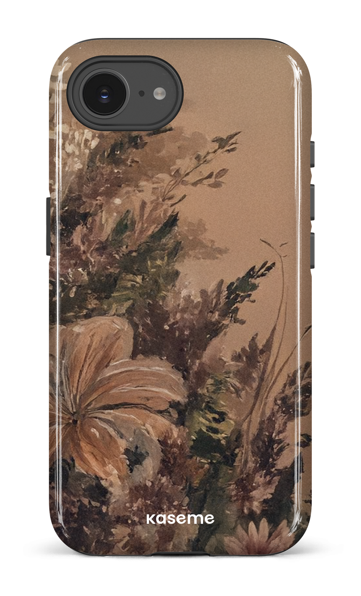 IPhone 16 E Impact Case Latte Garden -