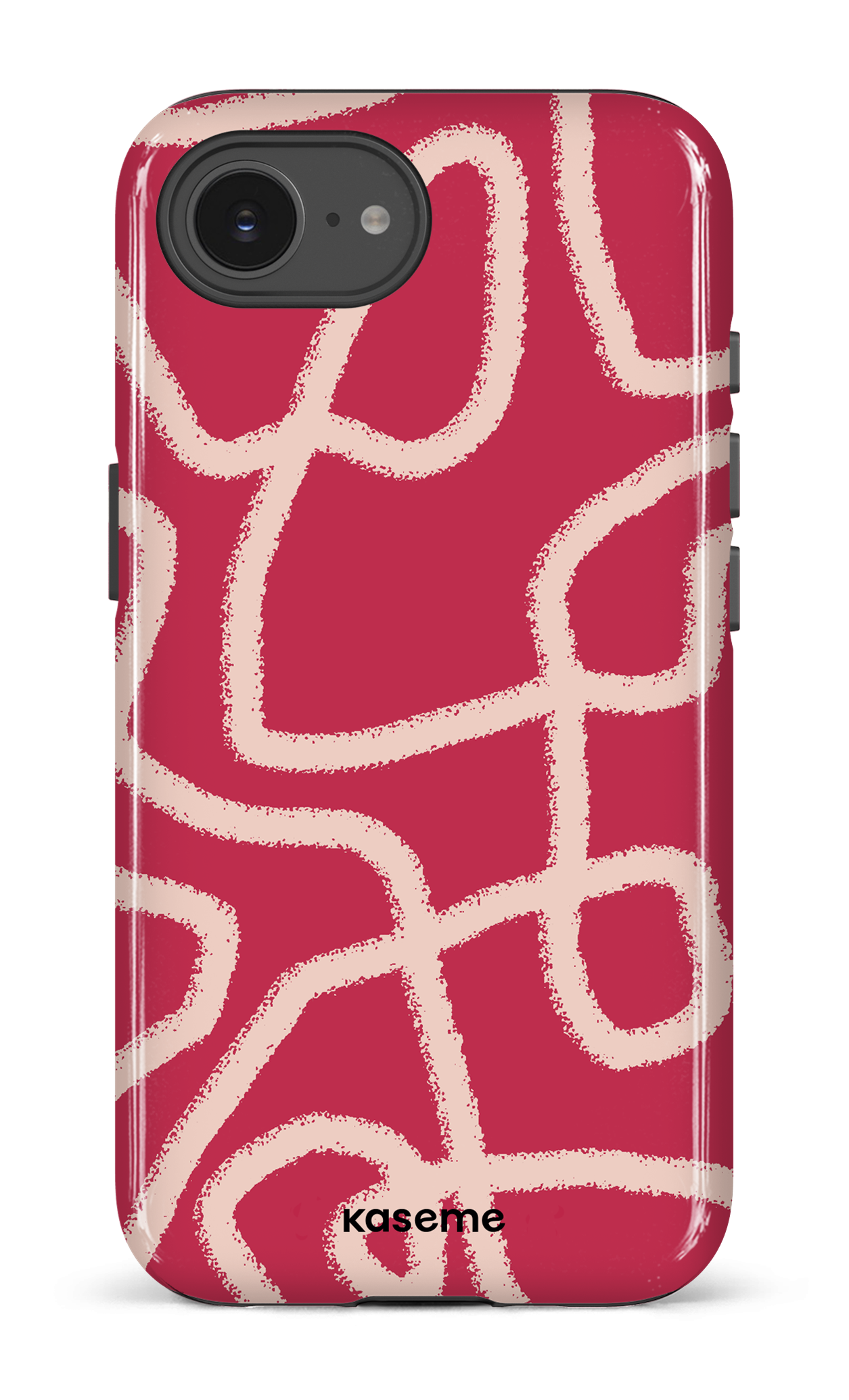 IPhone 16 E Impact Case Lifeline magenta -