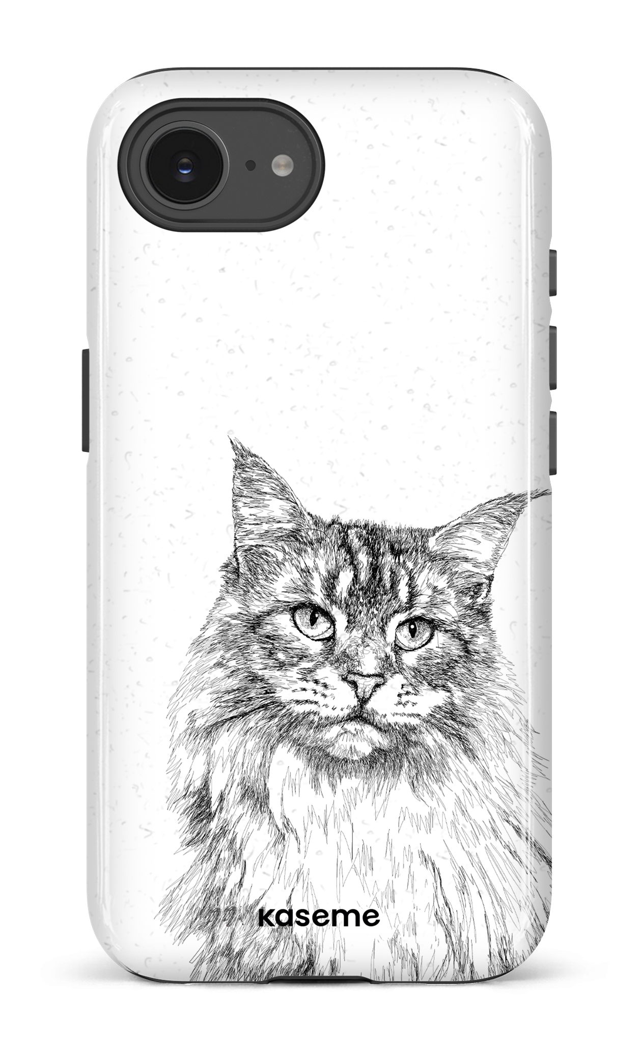 IPhone 16 E Impact Case Maine Coon -