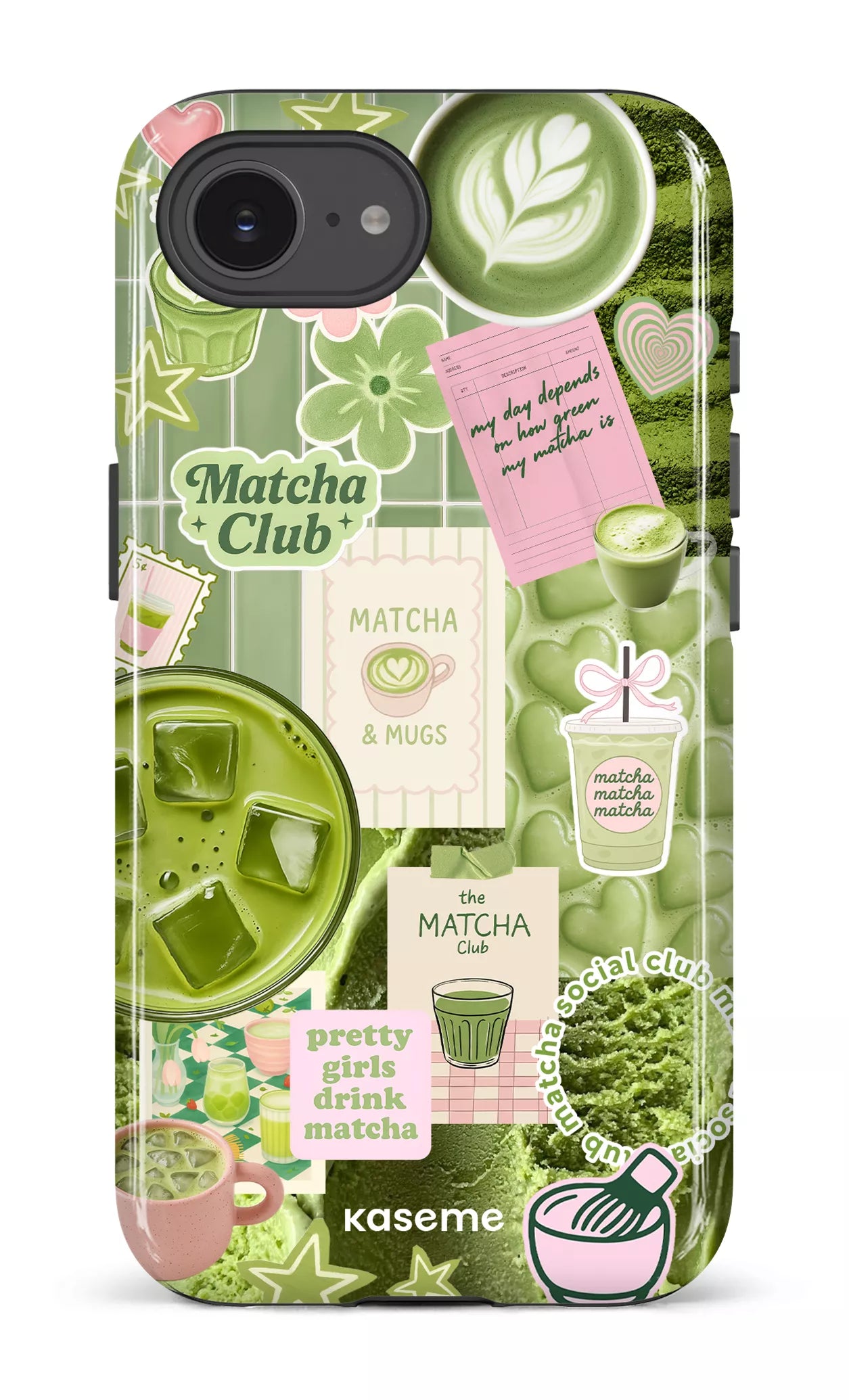 IPhone 16 E Impact Case Matcha Rituals -