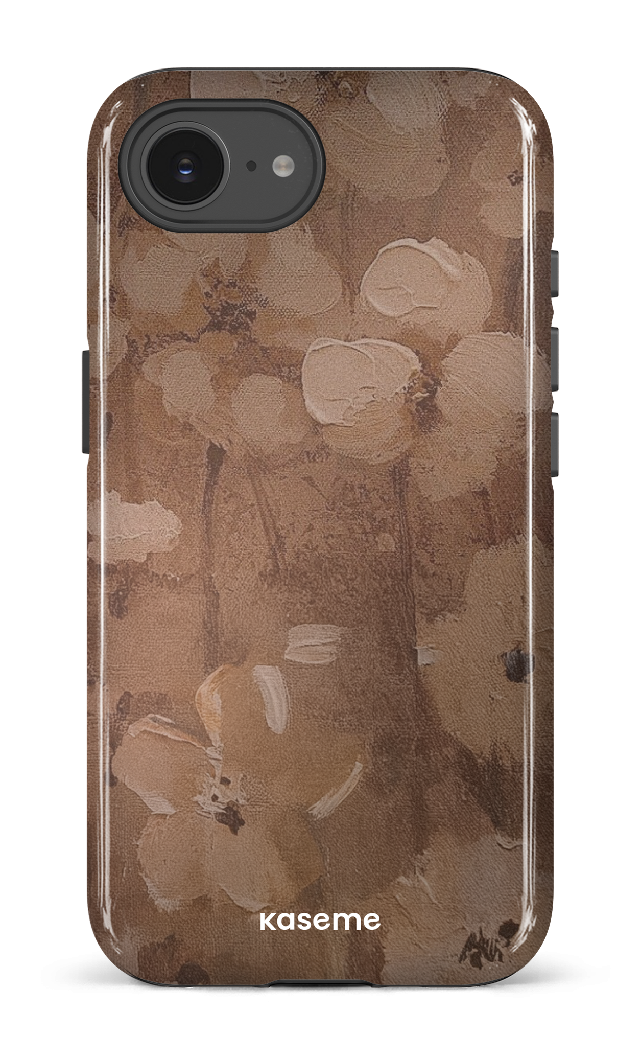 IPhone 16 E Impact Case Mocha Bloom -