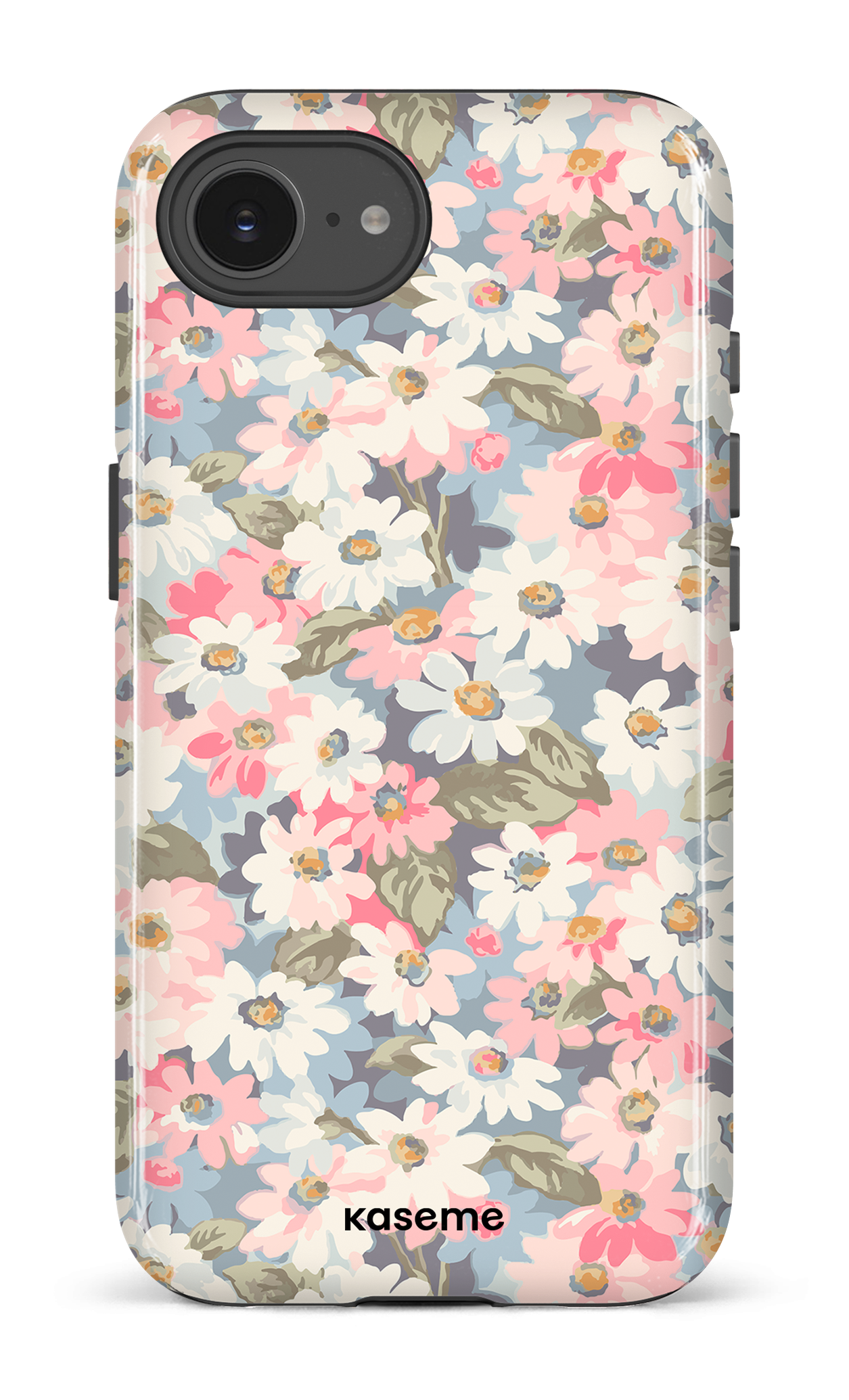 IPhone 16 E Impact Case Mosaic of blooms -