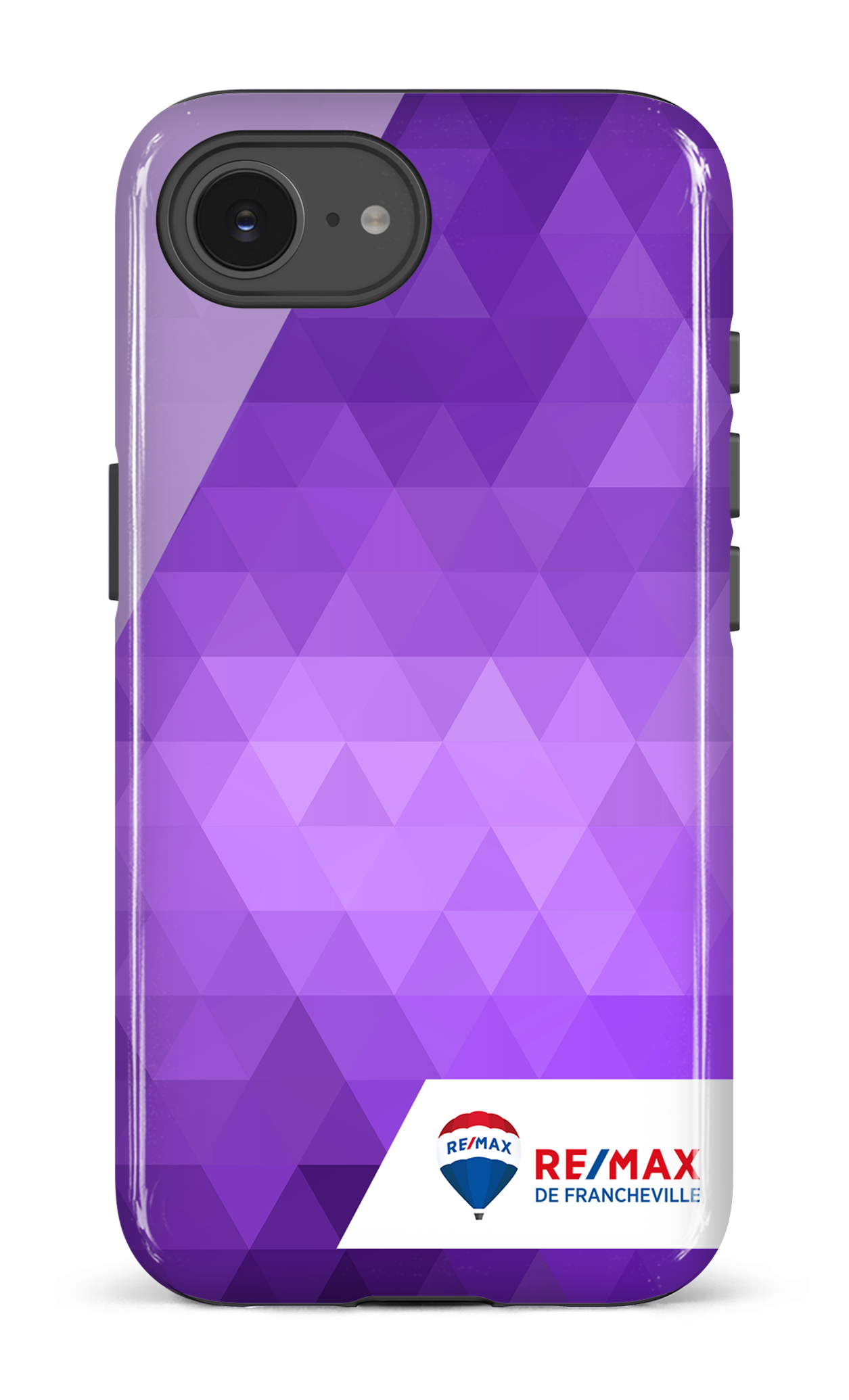 IPhone 16 E Impact Case Motif Triangle de Francheville -