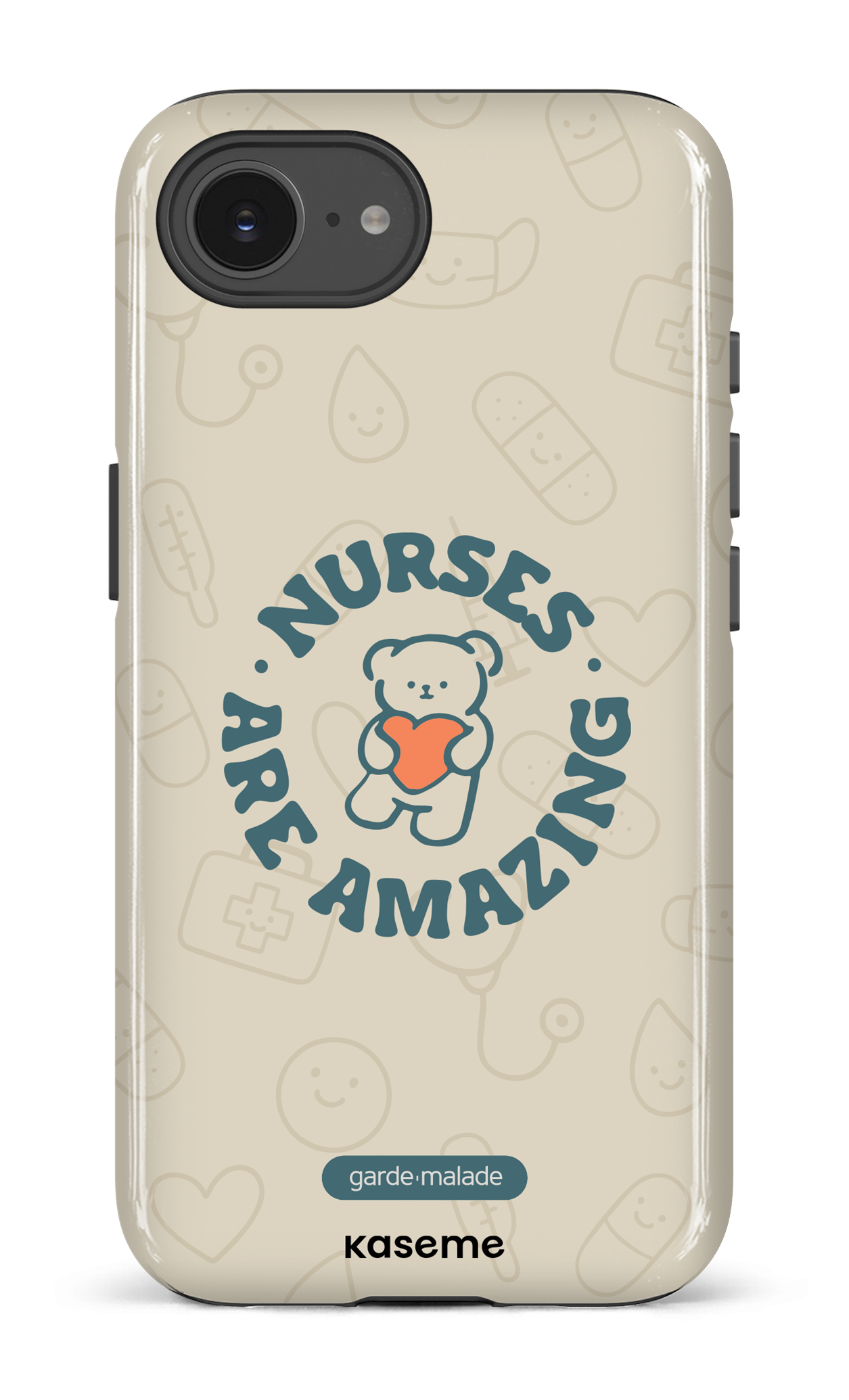 IPhone 16 E Impact Case Nurses Are Amazing x Garde-Malade -