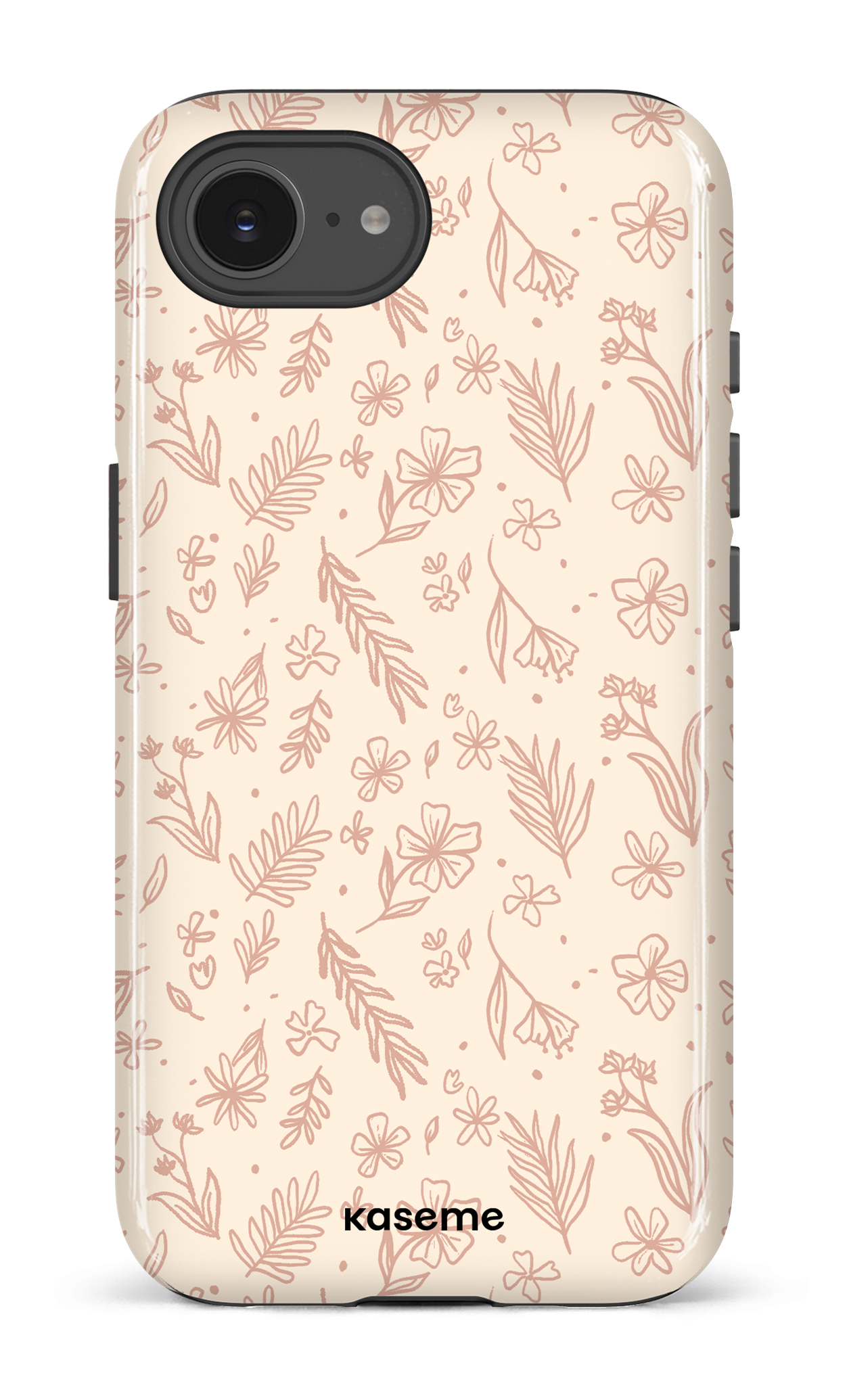 IPhone 16 E Impact Case Olive Branch Pink -