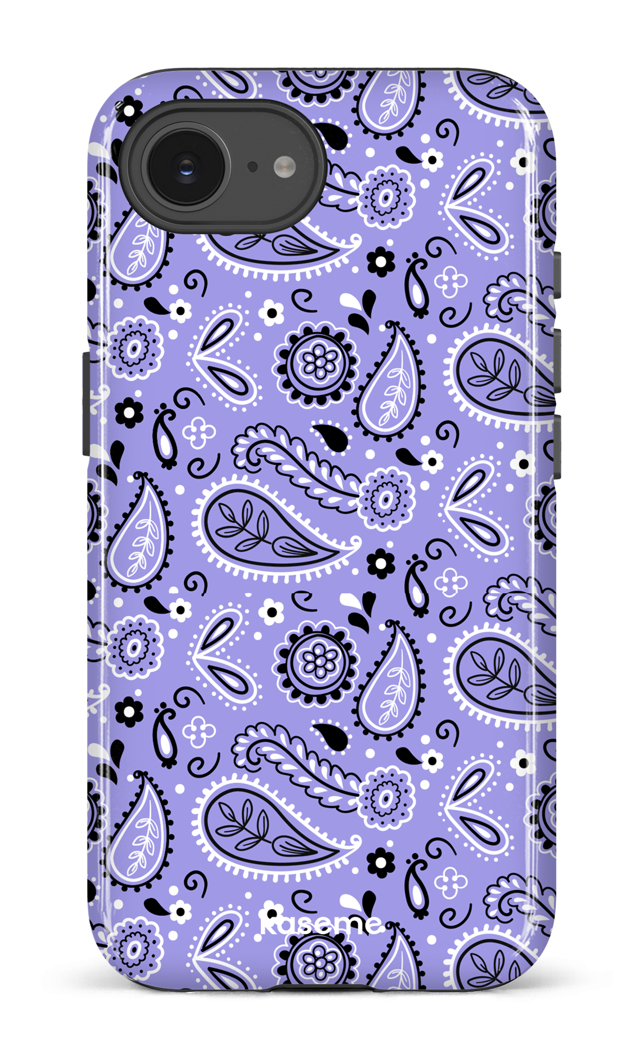 IPhone 16 E Impact Case Paisley Purple -