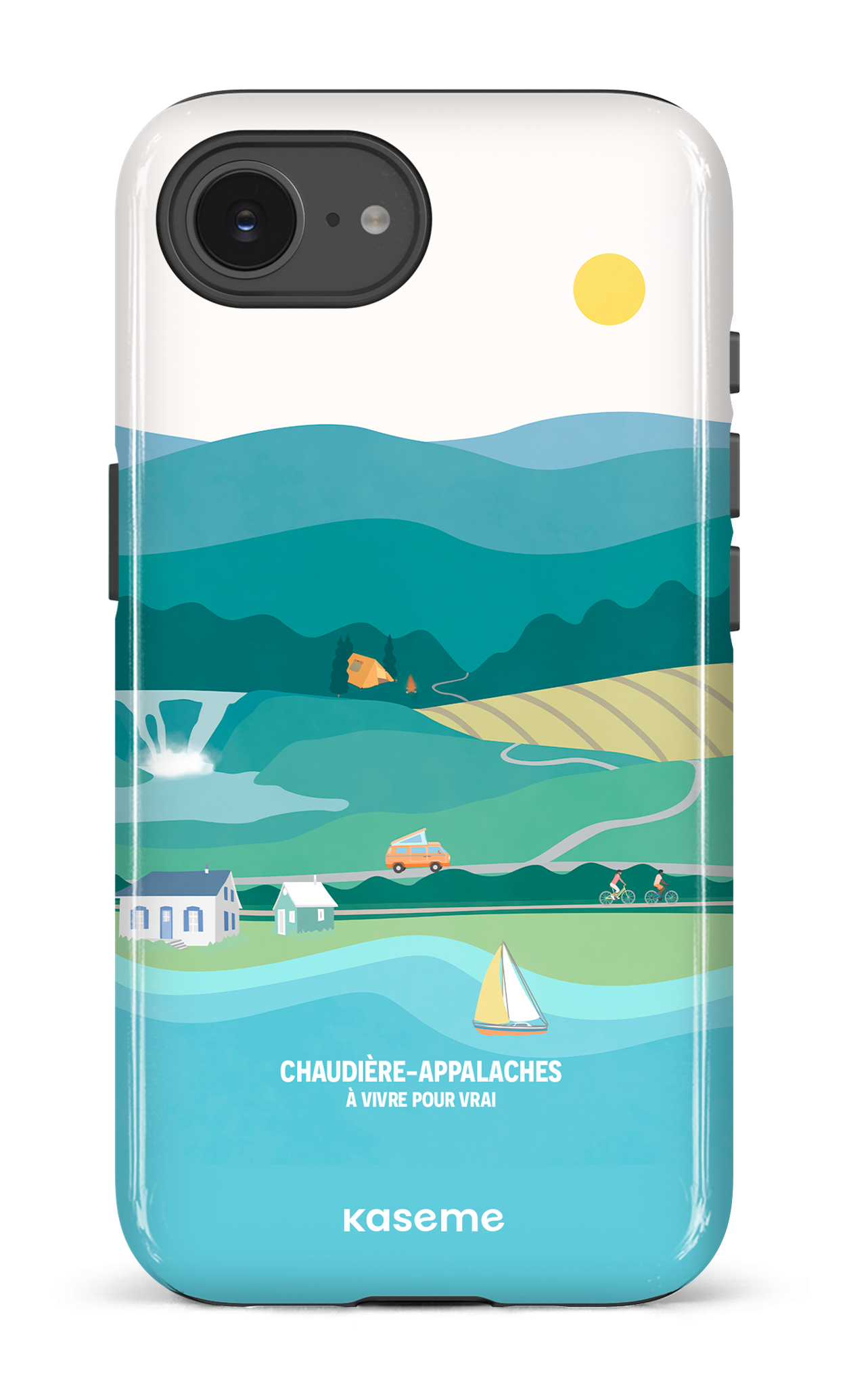 IPhone 16 E Impact Case Paysage par TCA -