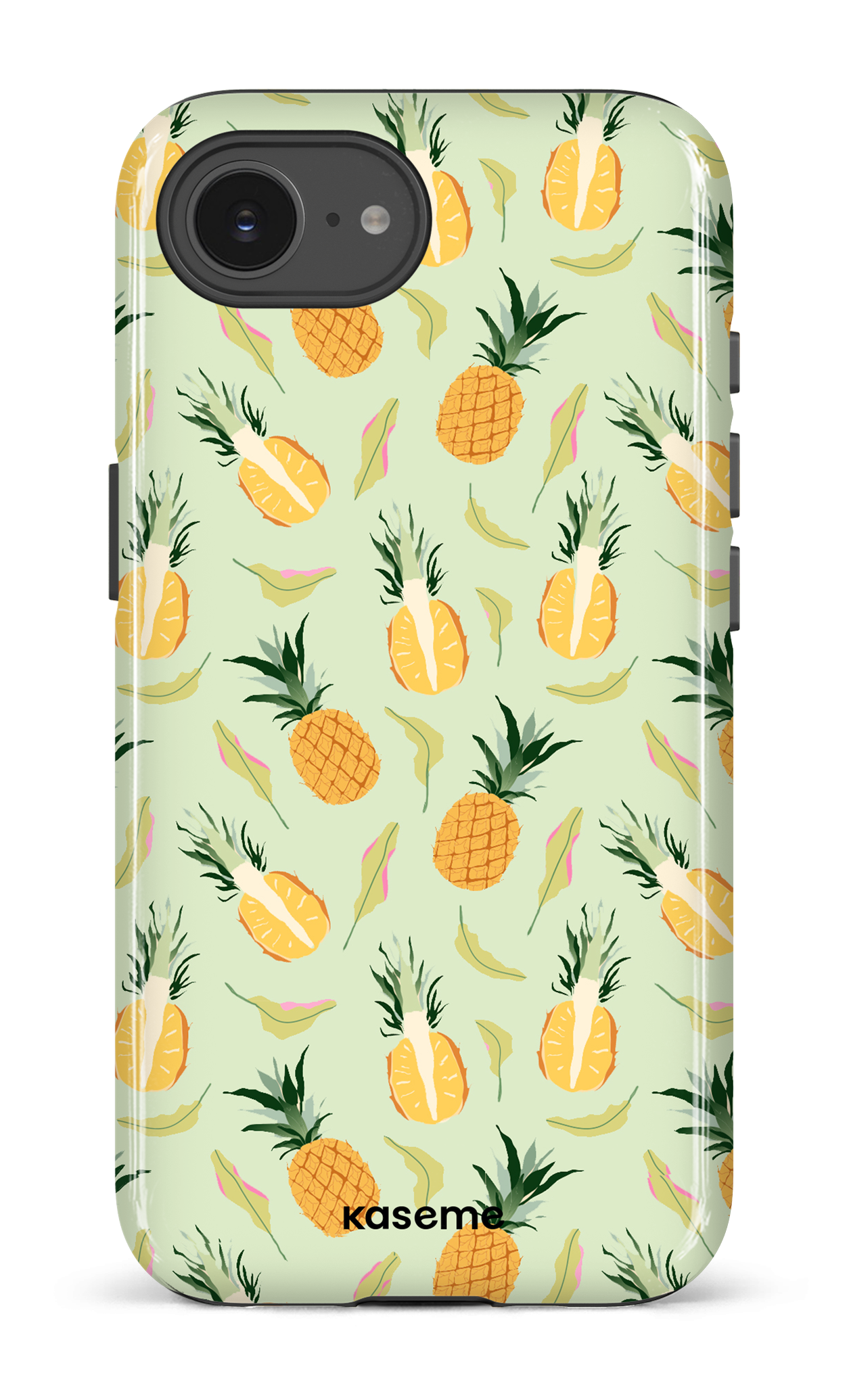 IPhone 16 E Impact Case Pina Colada green -
