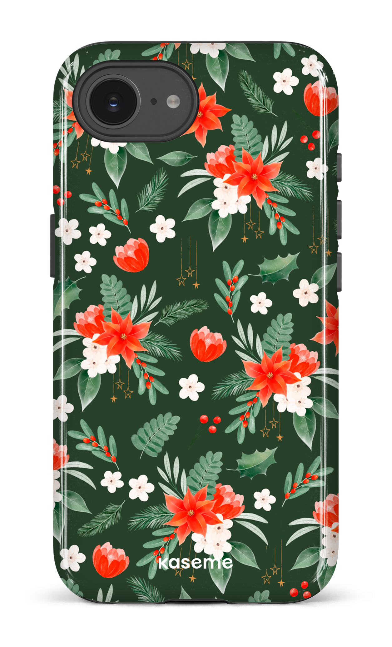 IPhone 16 E Impact Case Poinsettia -