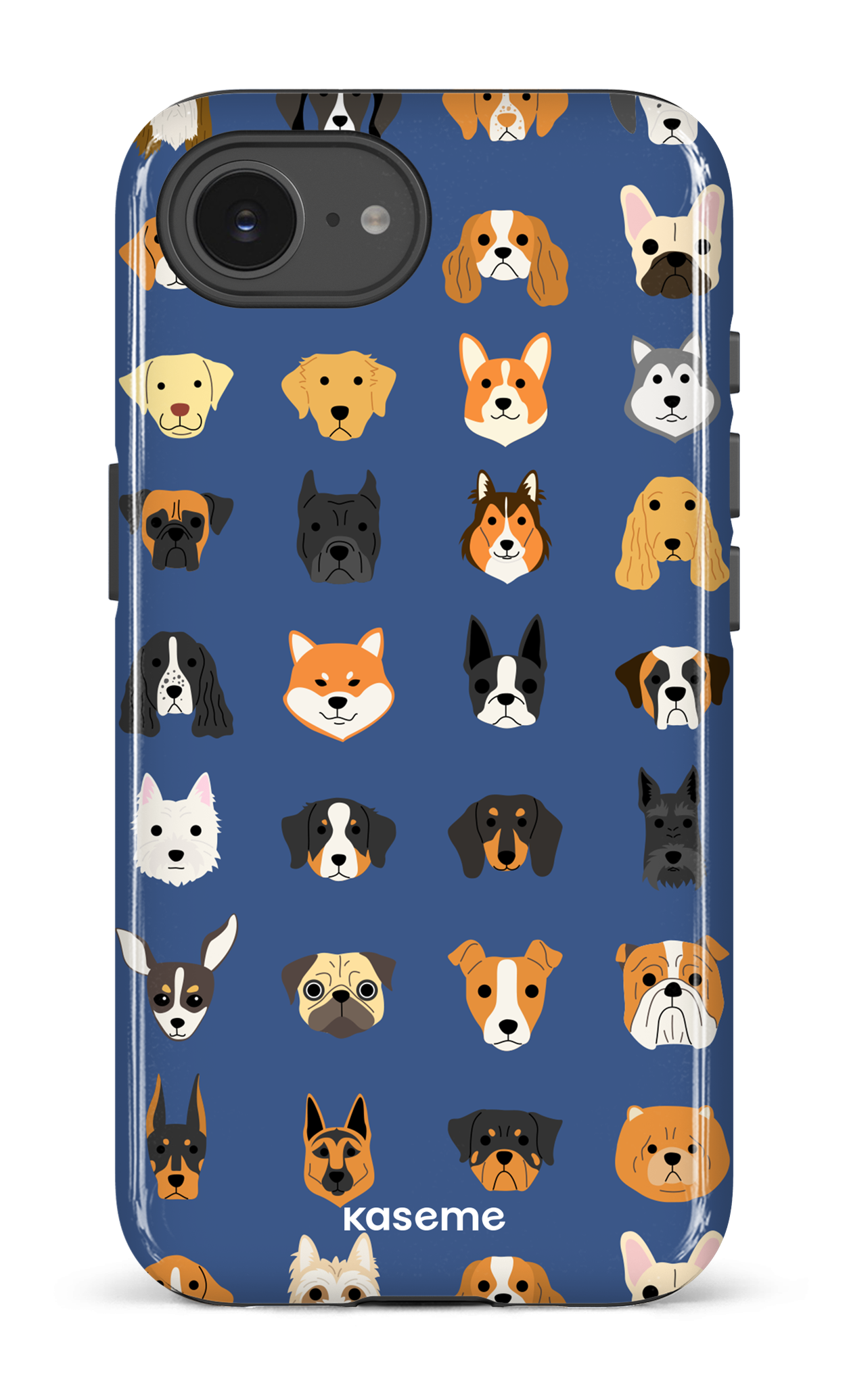 IPhone 16 E Impact Case Pup blue -