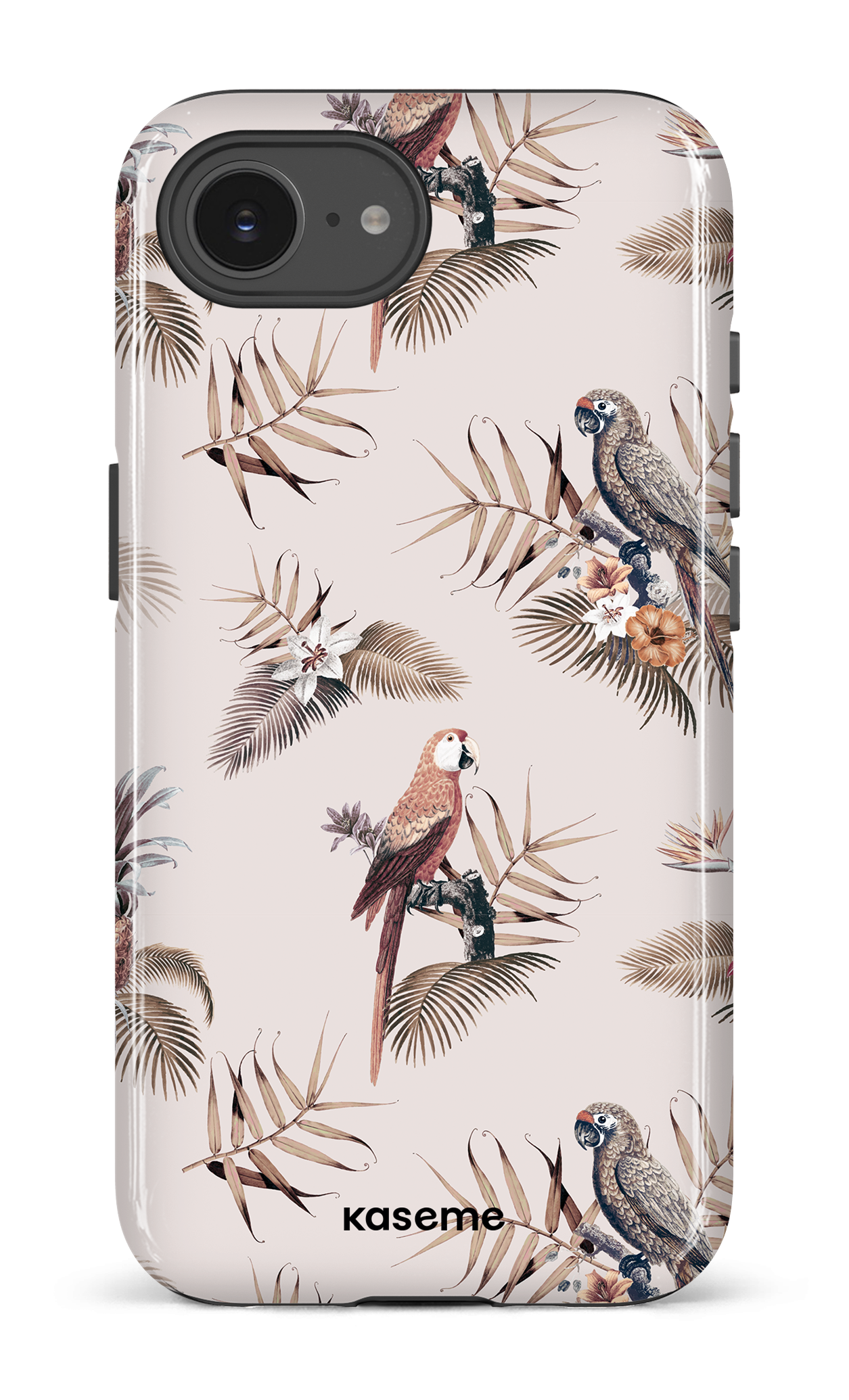 IPhone 16 E Impact Case Rainforest beige -