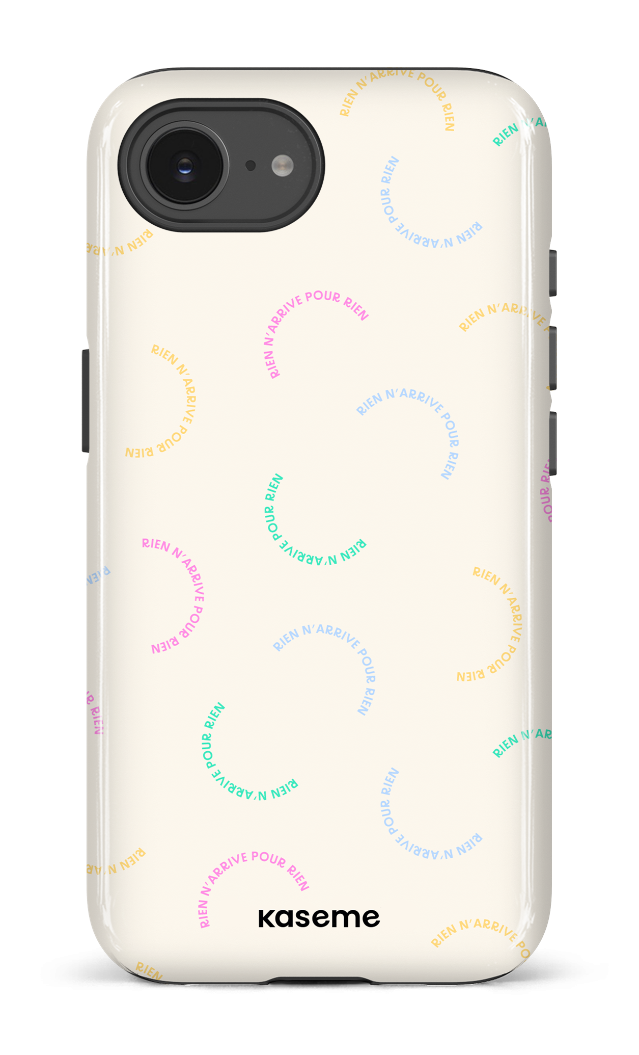 IPhone 16 E Impact Case Rien n'arrive pour rien -
