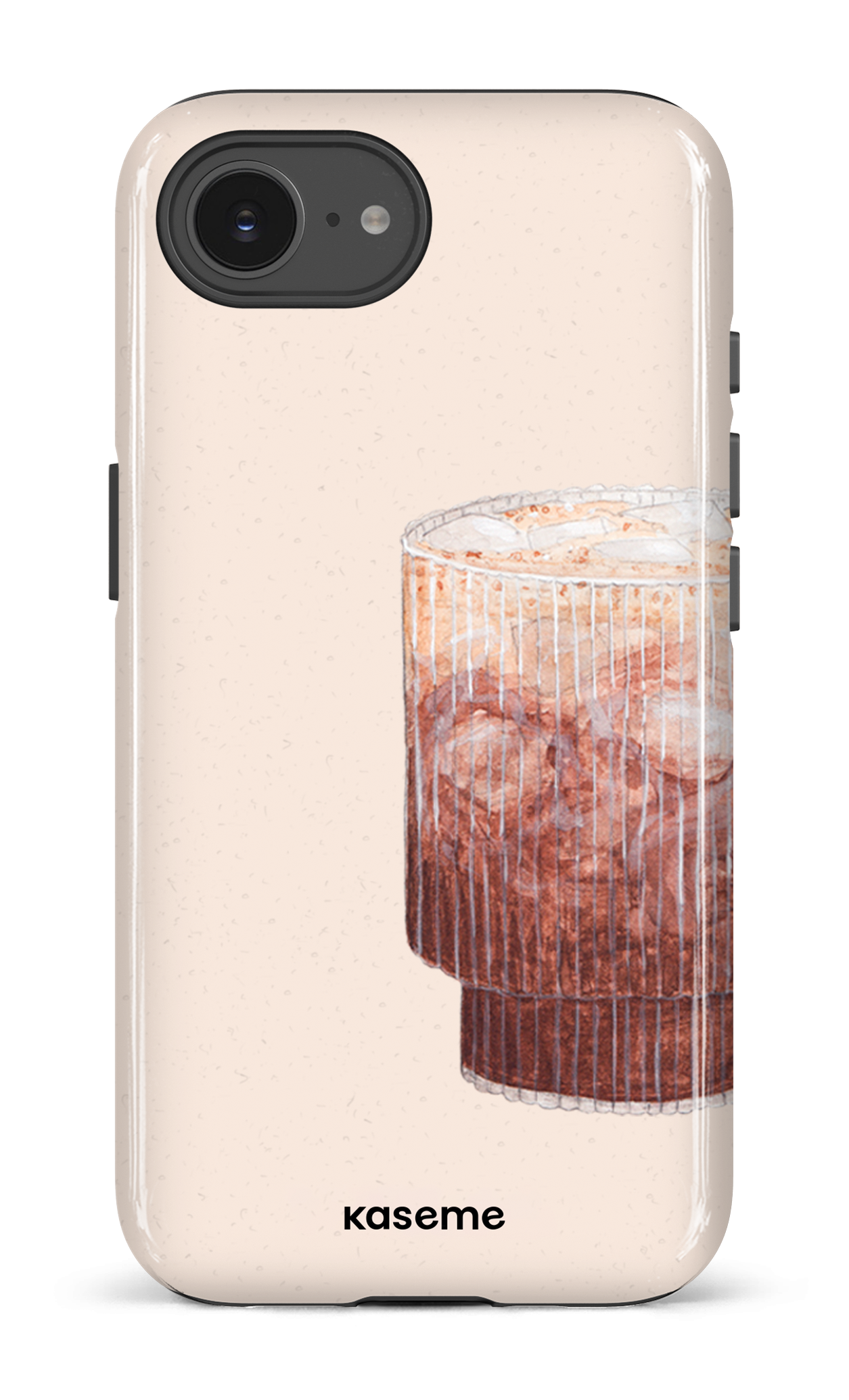 IPhone 16 E Impact Case Ripple coffee -