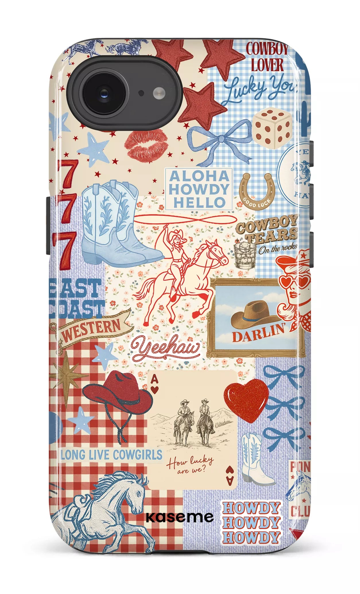 IPhone 16 E Impact Case Rodeo Romance -