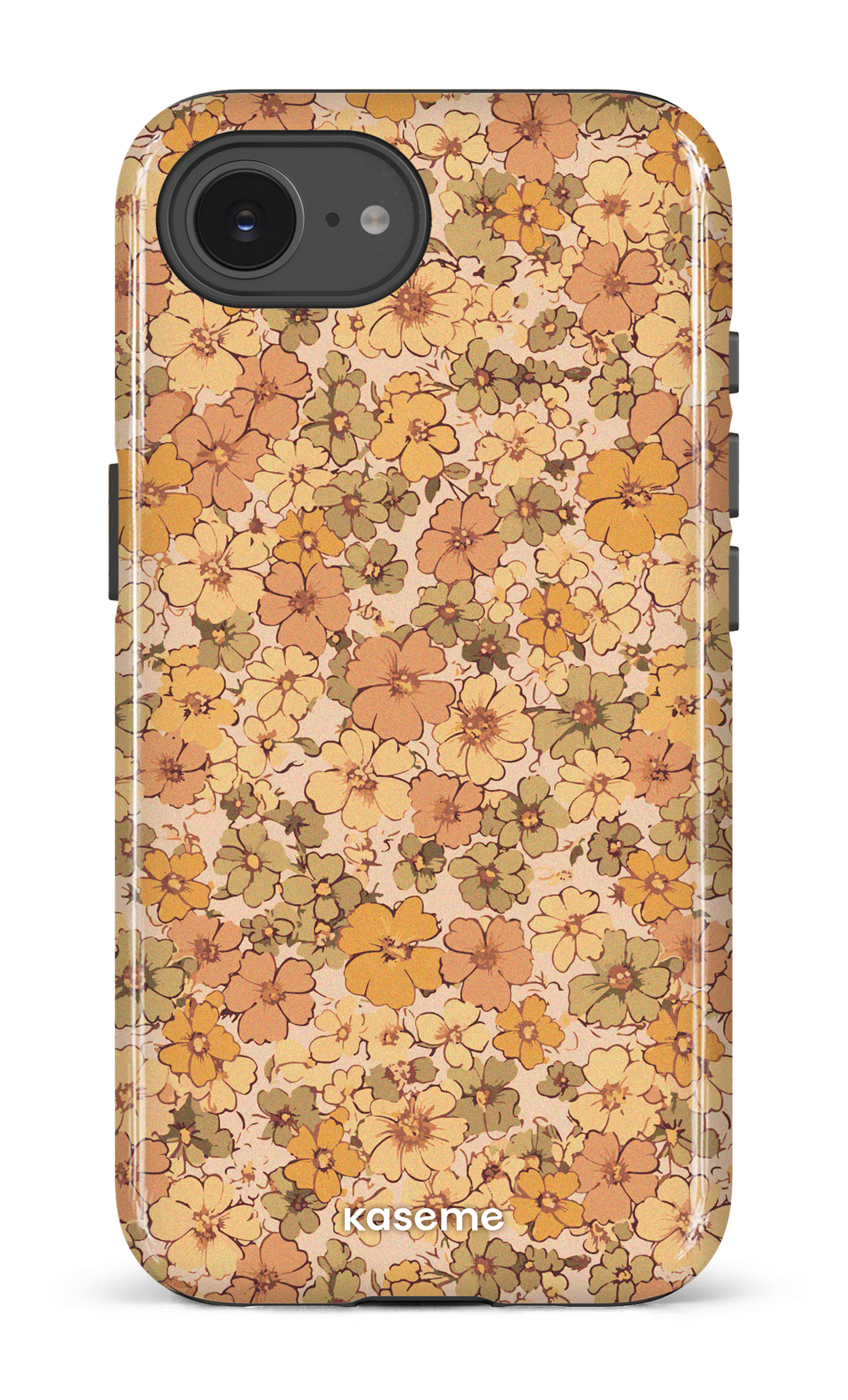IPhone 16 E Impact Case Rustic Romance Yellow -