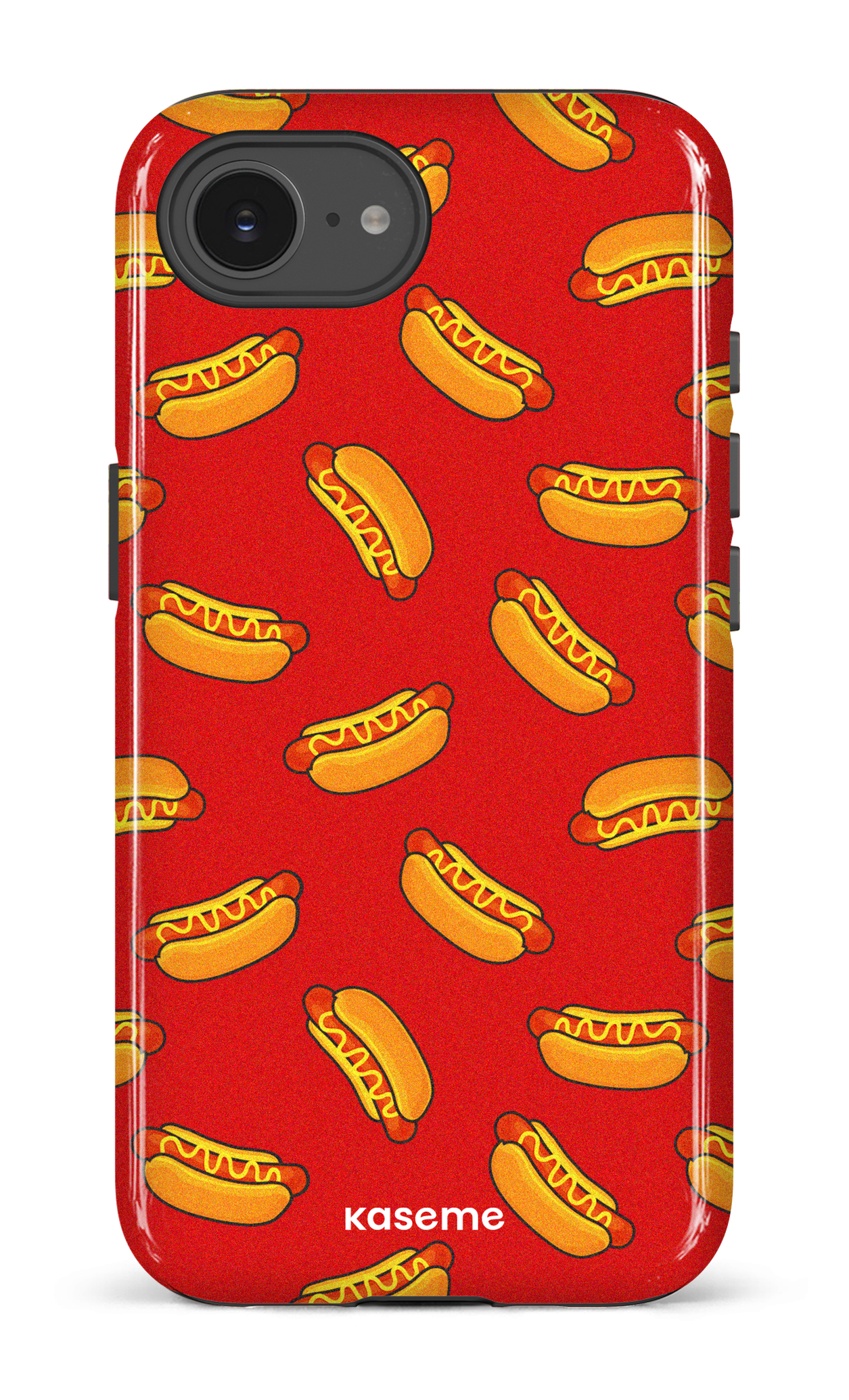 IPhone 16 E Impact Case Steam Red -