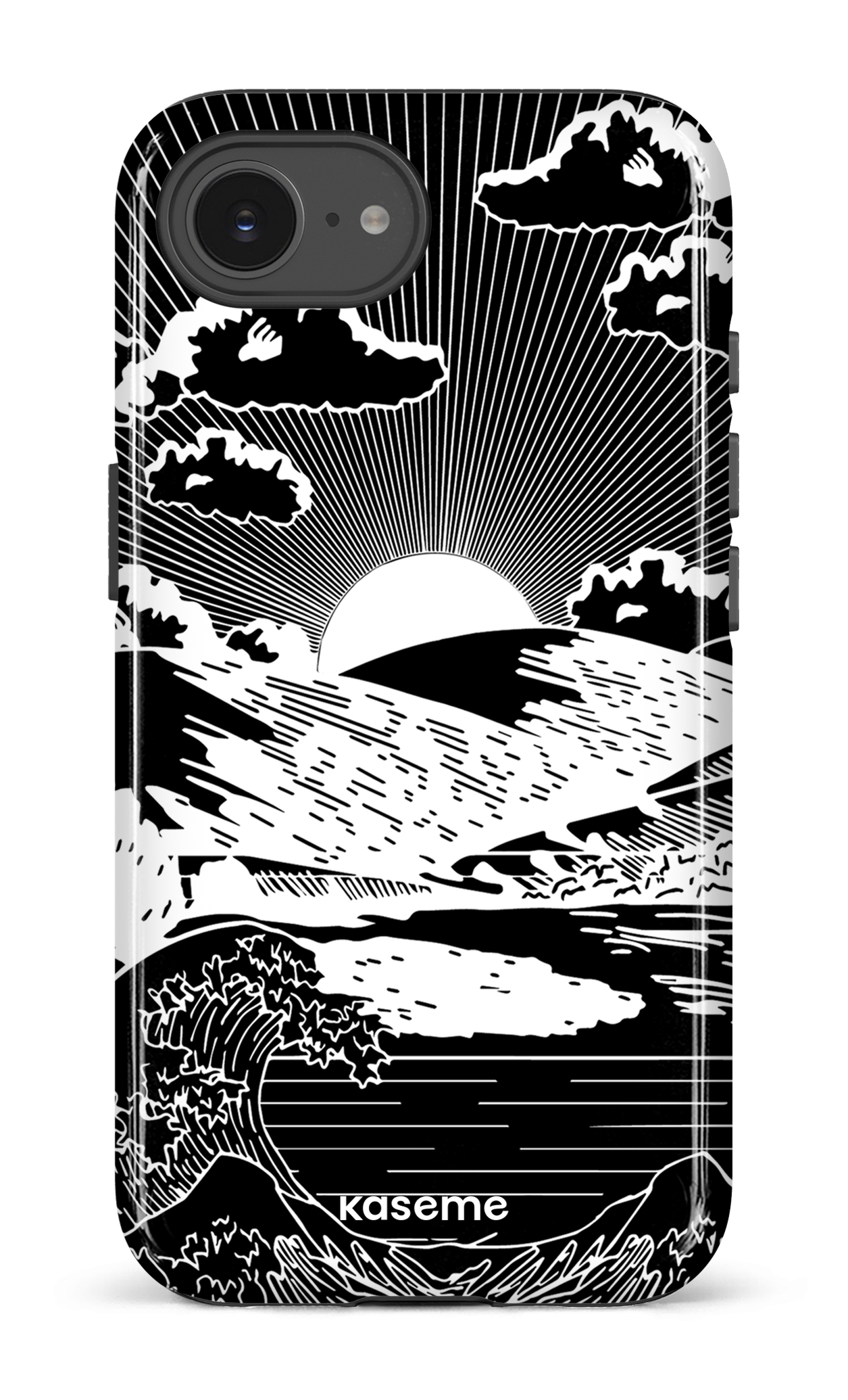 IPhone 16 E Impact Case Sunbath black -