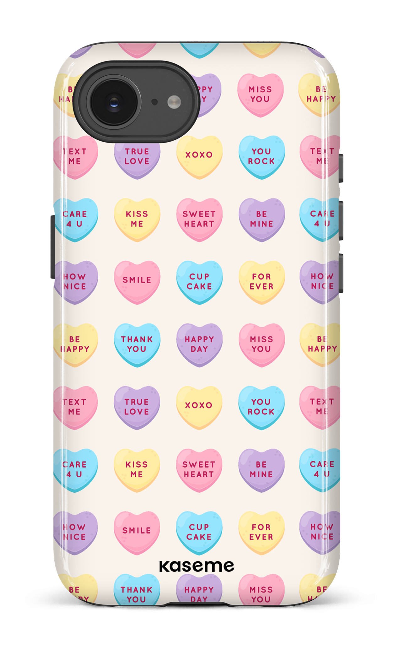 IPhone 16 E Impact Case Sweet Kisses -