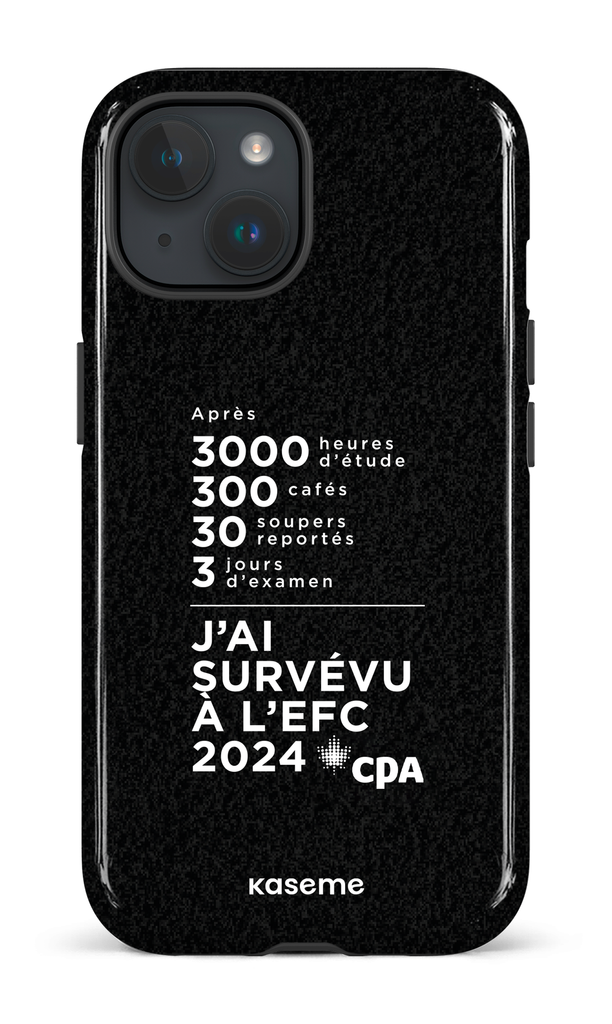 J'ai réussi l'EFC! - iPhone 15 Tough (Gloss)