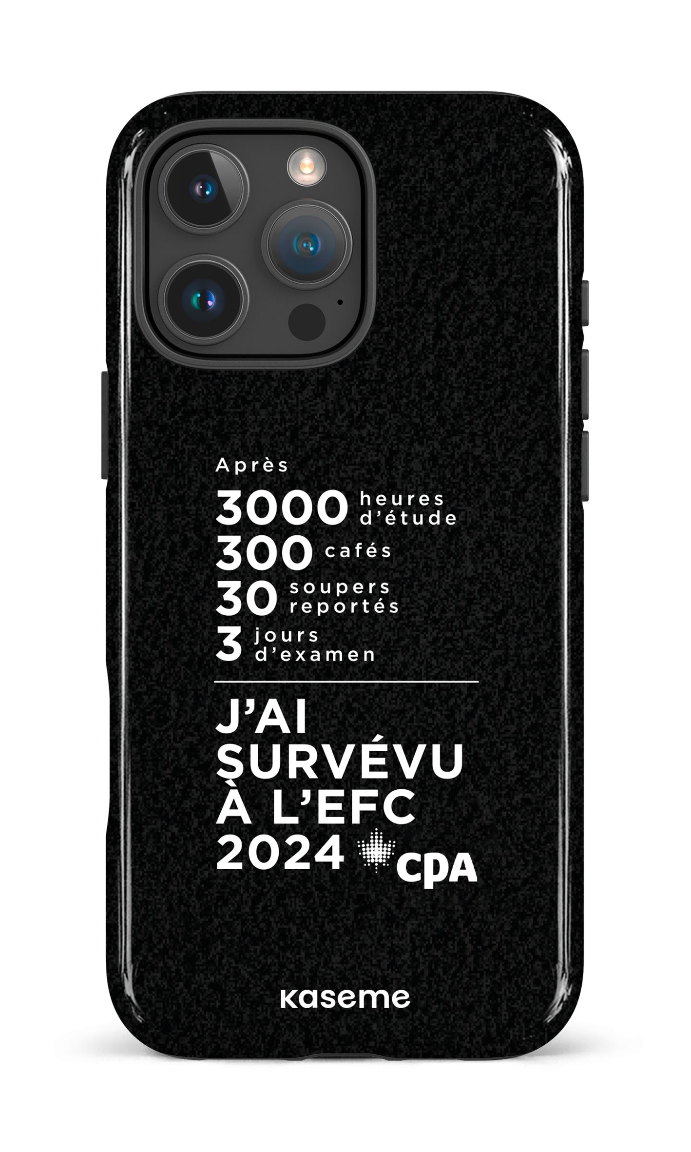 J'ai réussi l'EFC! - iPhone 16 Pro Max Impact Case