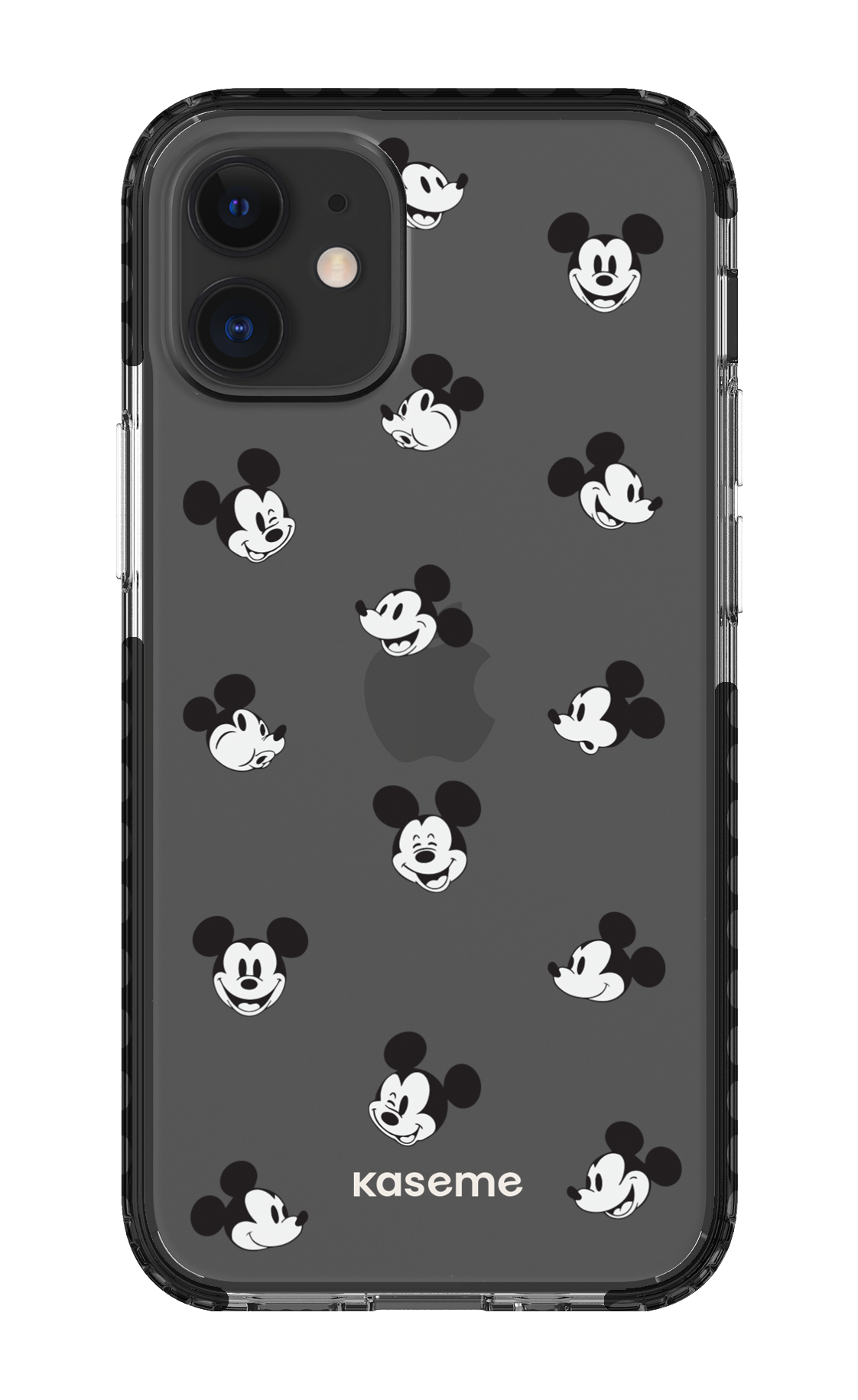 Joyland Clear Case - iPhone 12 Mini Clear Case - Black
