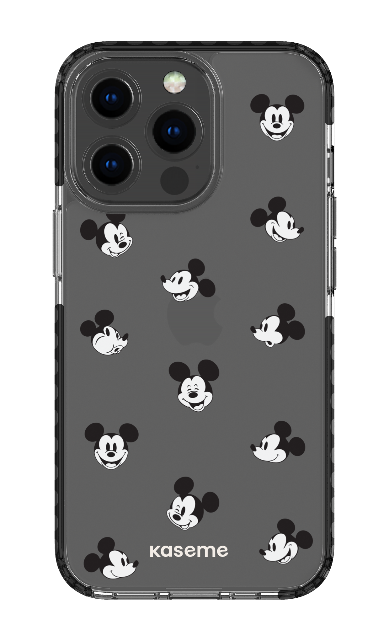 Joyland Clear Case - iPhone 13 Pro Clear Case - Black