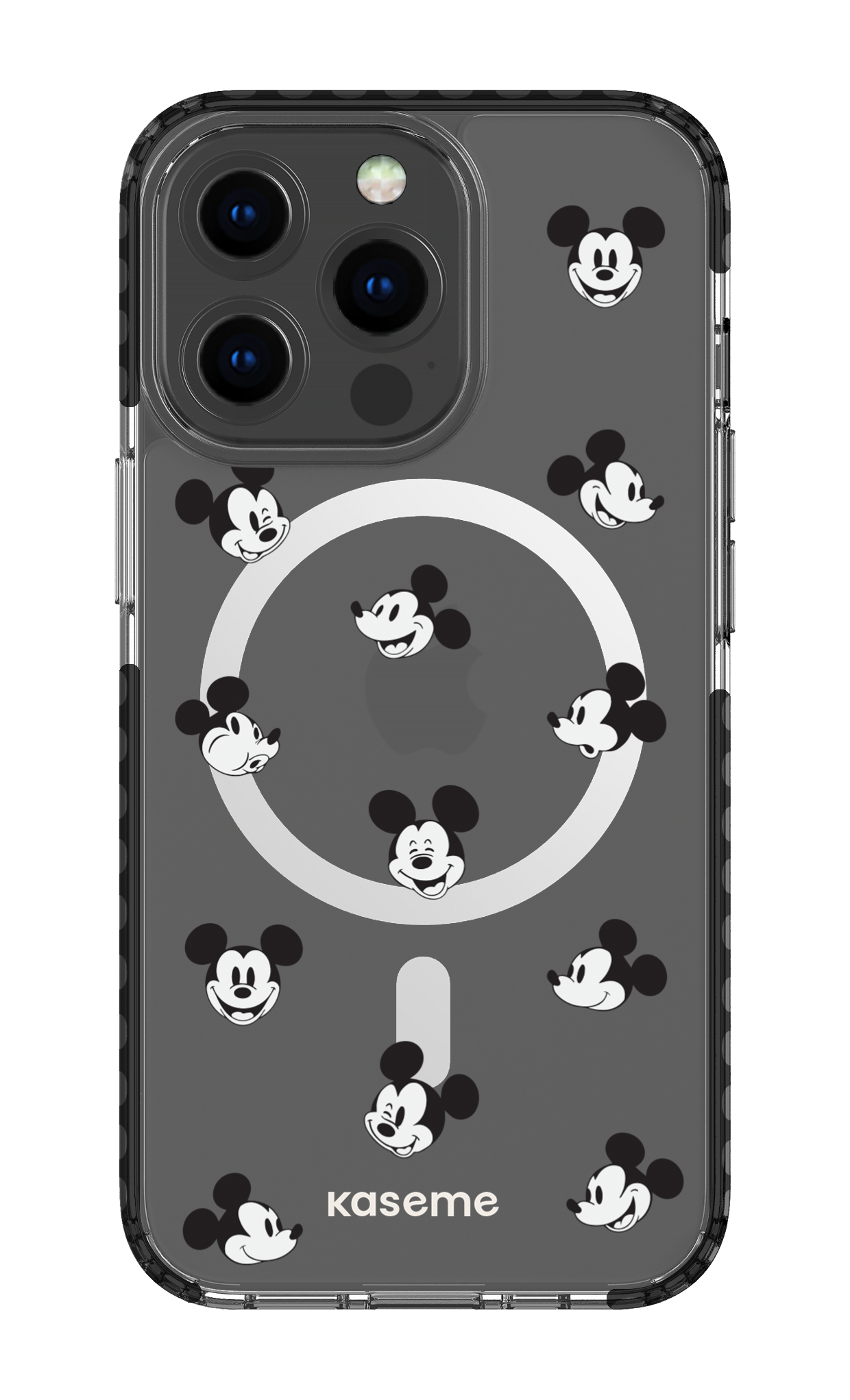 Joyland Clear Case - iPhone 13 Pro Clear Case Magsafe - Black