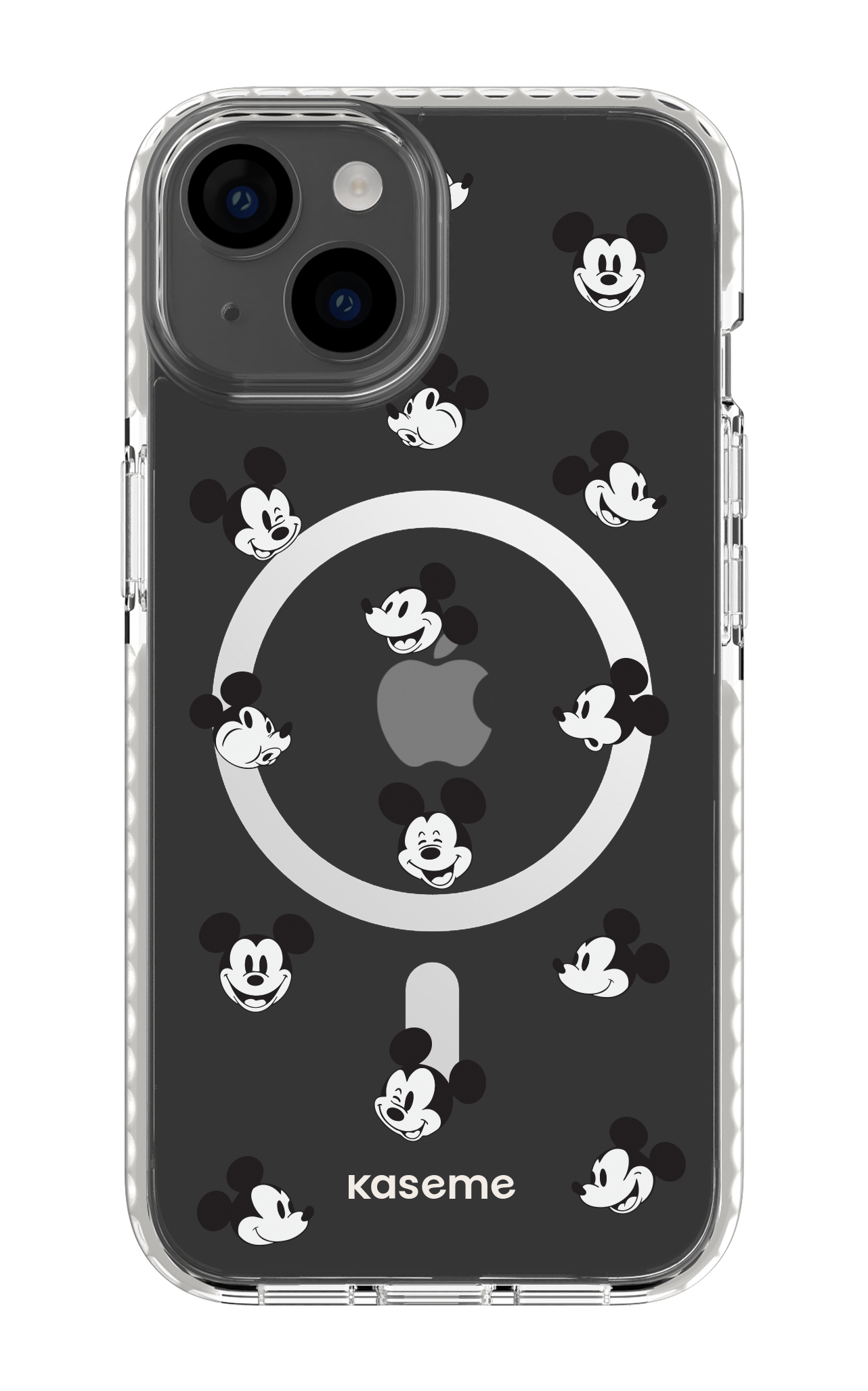 Joyland Clear Case - iPhone 14 Clear Case Magsafe - White