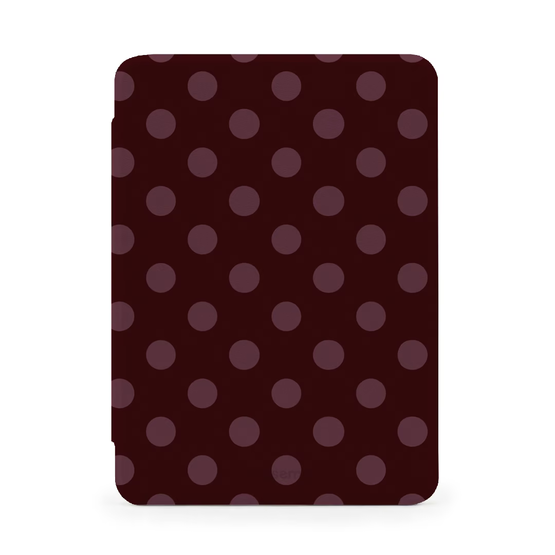Kindle Gen 10 La Drey Burgundy E-Reader Case by Marina Bastarache -
