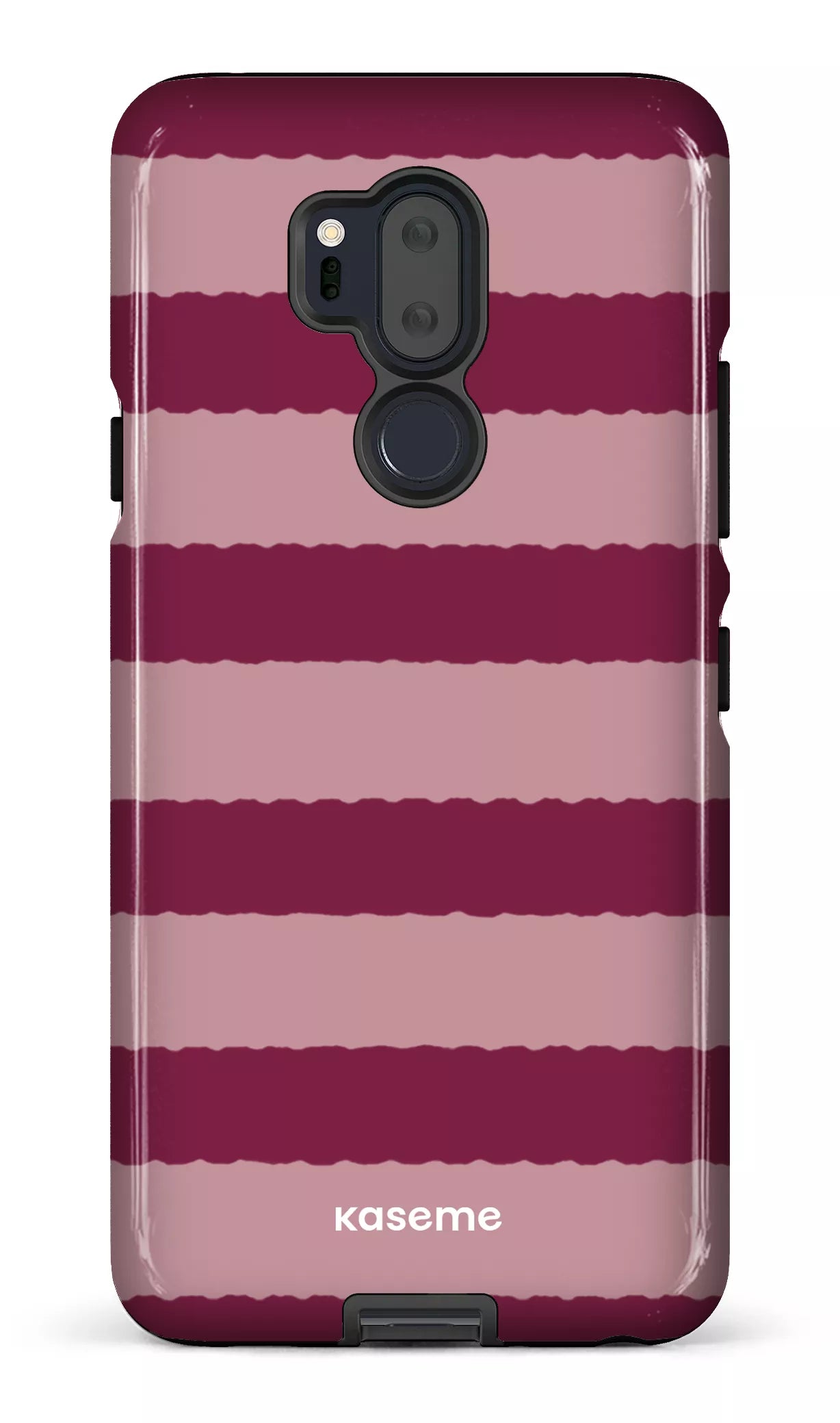 LG G7 Tough Aligned Burgundy -