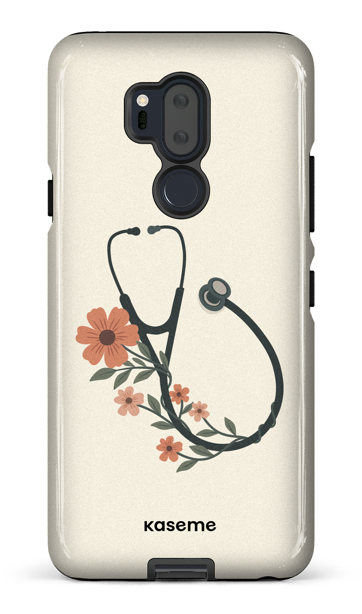 LG G7 Tough Blossom Beat Beige -