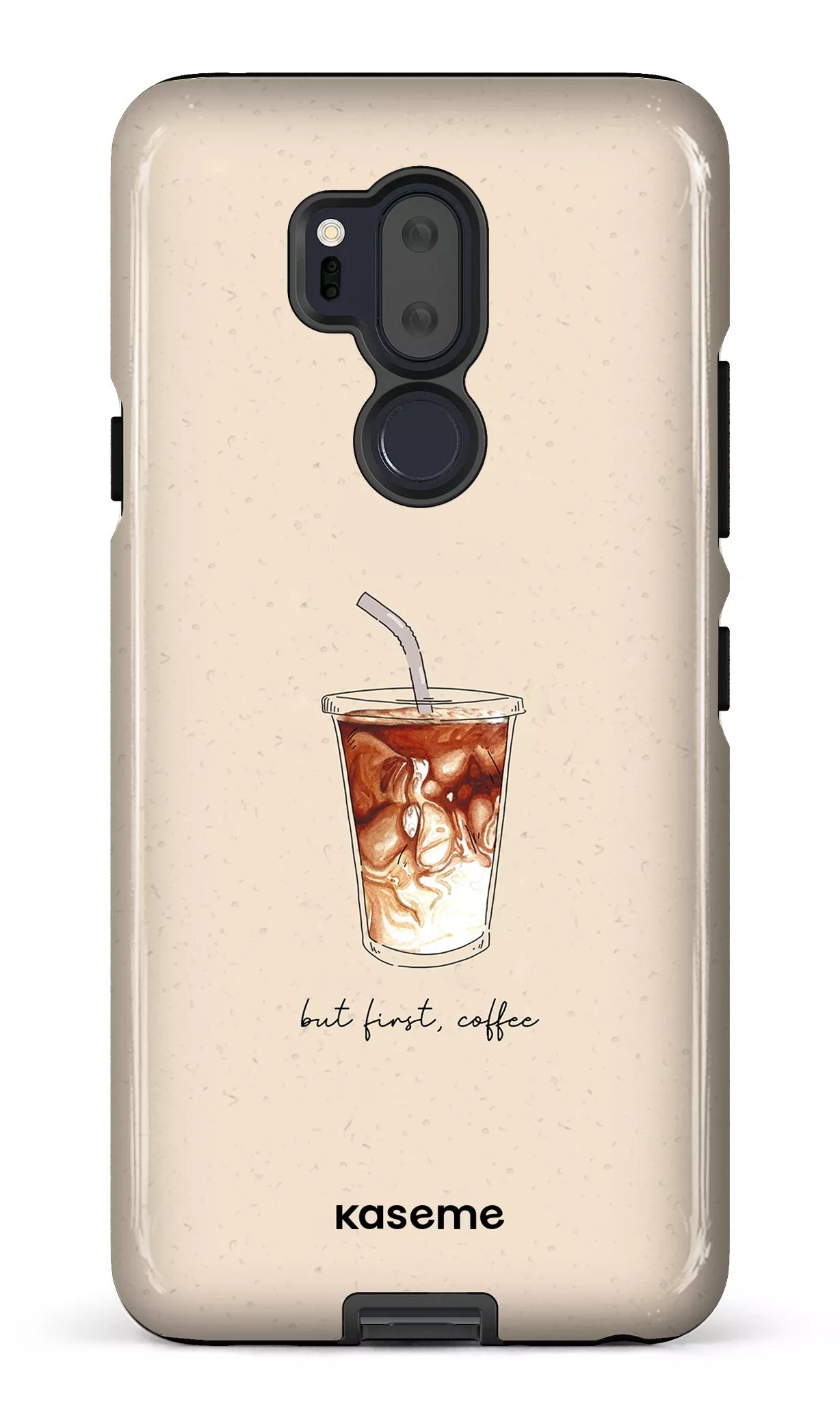 LG G7 Tough But first, coffee -