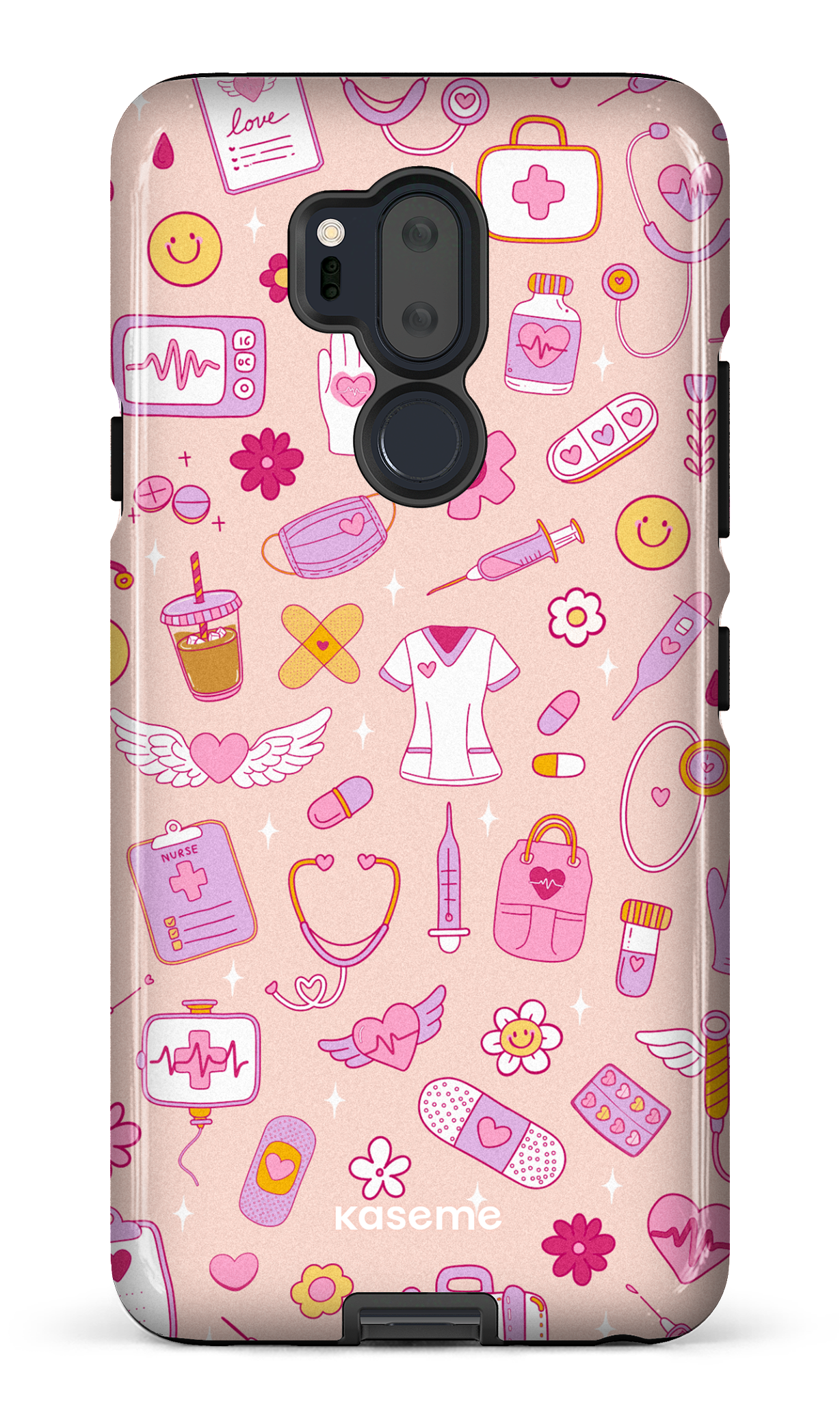 LG G7 Tough Code Pink -