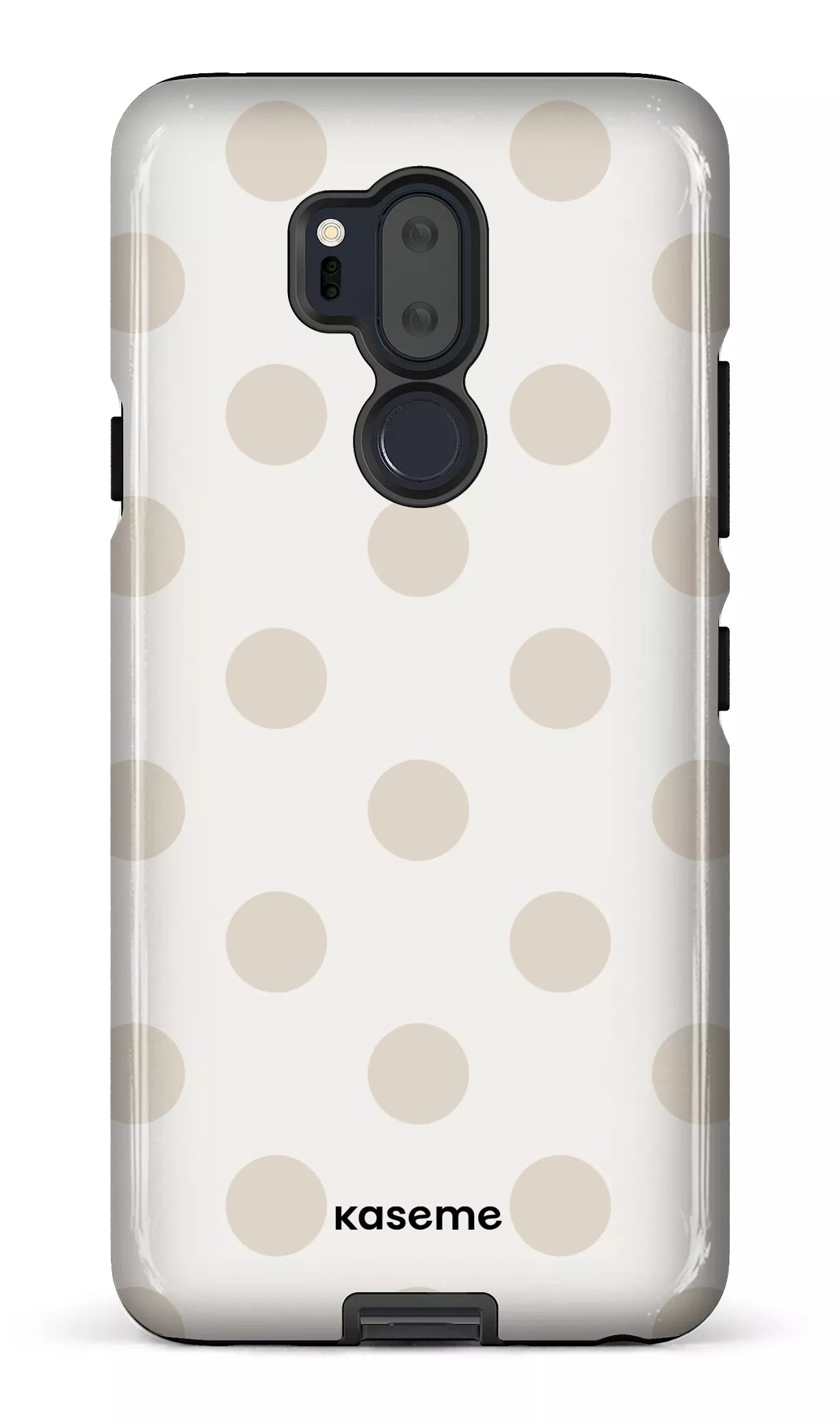 LG G7 Tough Couture Beige & White -
