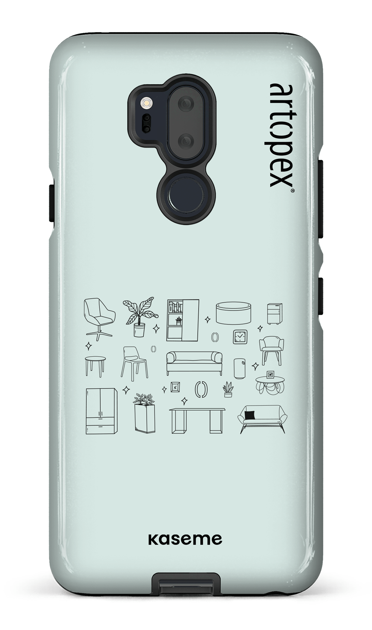 LG G7 Tough L'essentiel menthe par Artopex -