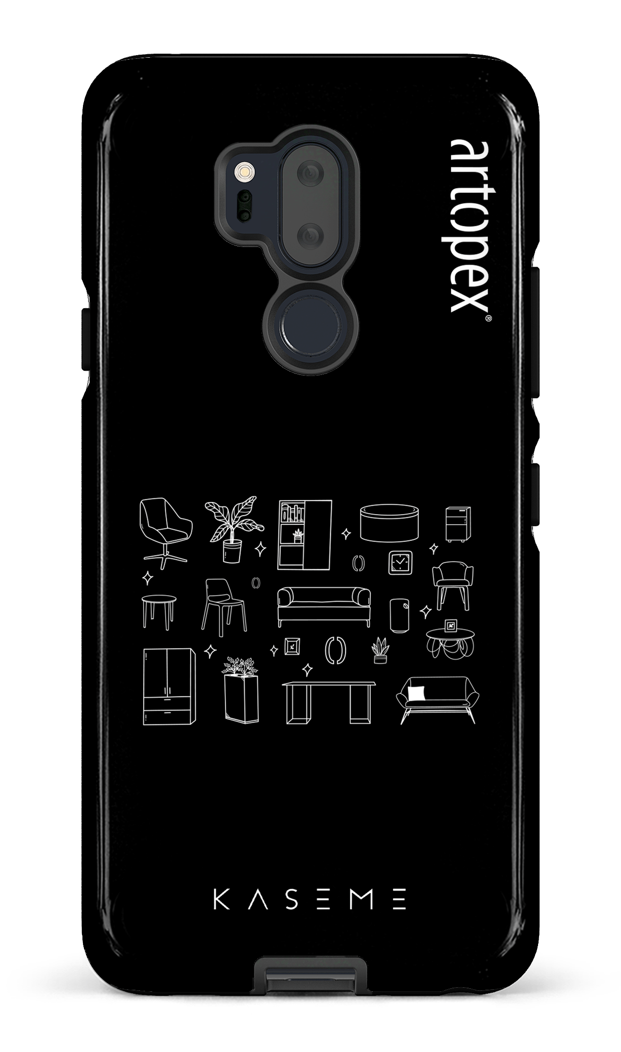 LG G7 Tough L'essentiel noir par Artopex -