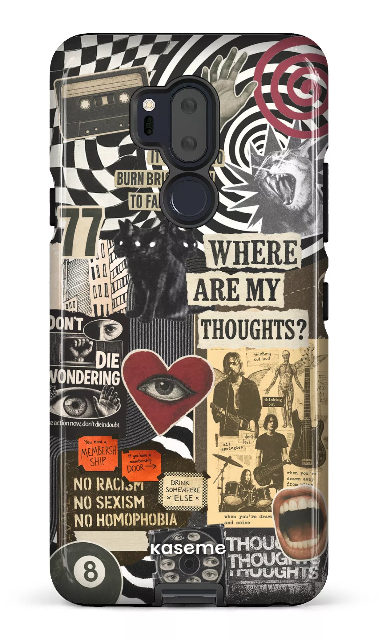 LG G7 Tough Static Feelings -